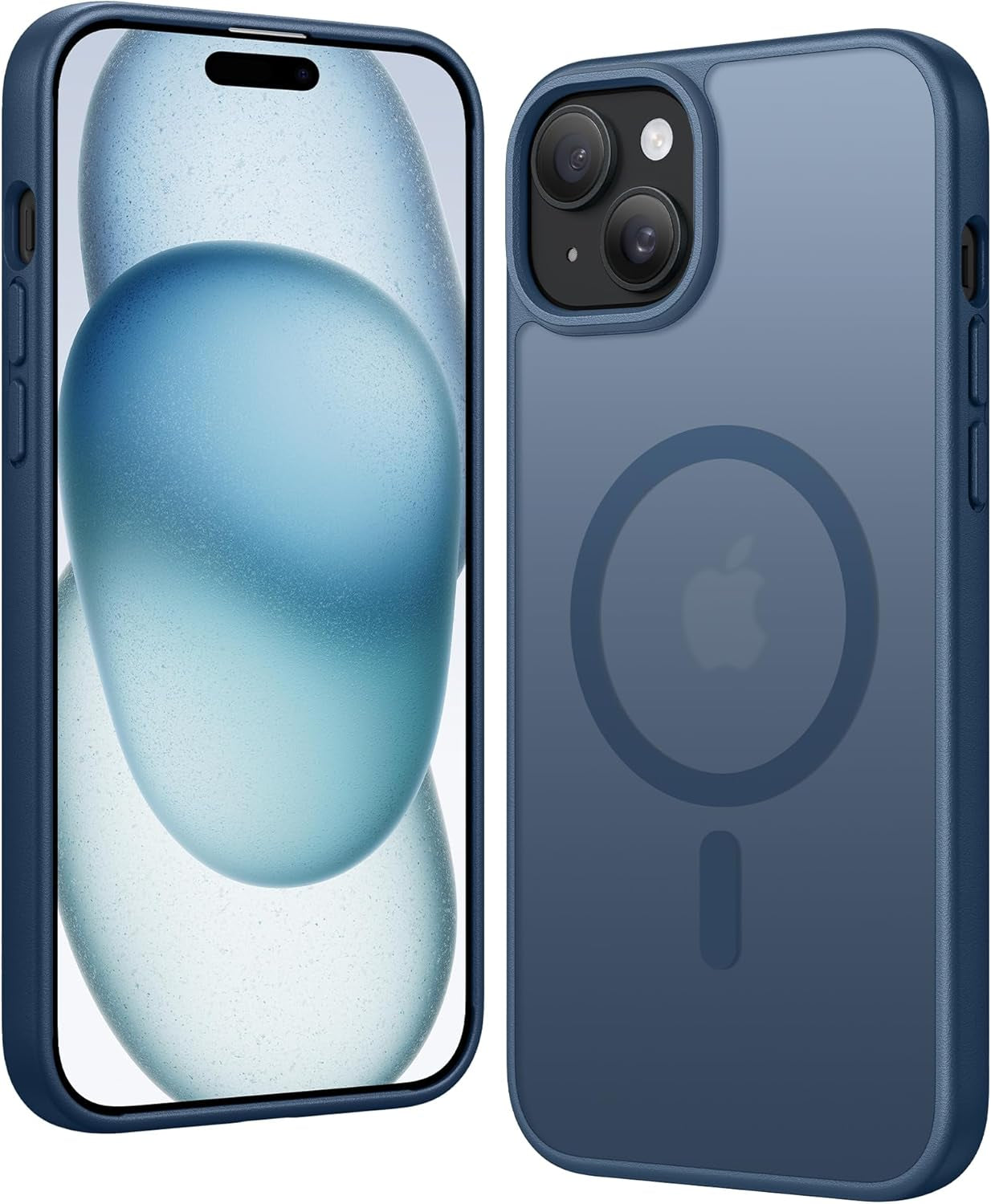 FNTCASE for Iphone 17 Pro-Max Case: Clear Magnetic Phone Cases with Screen Protector Compatible with Magsafe Slim anti Yellowing Rugged Shockproof Protective Transparent Cell Cover (A-Clear)