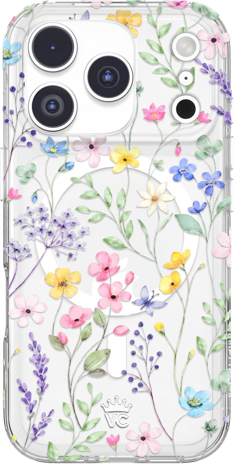 VELVET CAVIAR Case for Iphone 17 Pro Max | Compatible with Magsafe | 10Ft Drop Tested | Cute Girly Protective Designer Cases for Women | Enchanted Floral Wildflowers