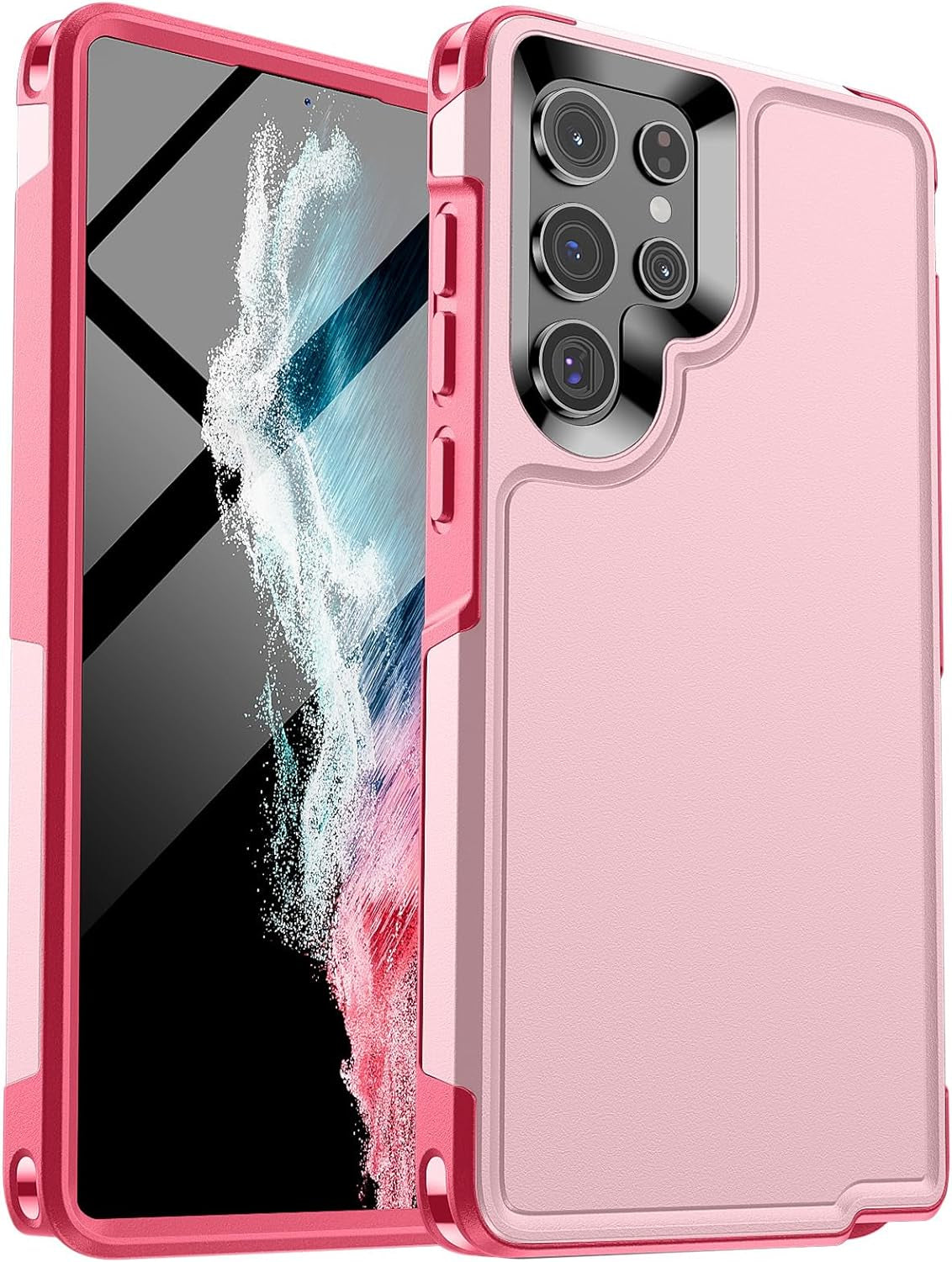 For Iphone 12 Case,Iphone 12 Pro Case,[Compatible with Magsafe][12 FT Military Grade Drop Protection] 2X[Tempered Glass Screen Protector] Magnetic Phone Case for Iphone 12/12 Pro,Deep Blue