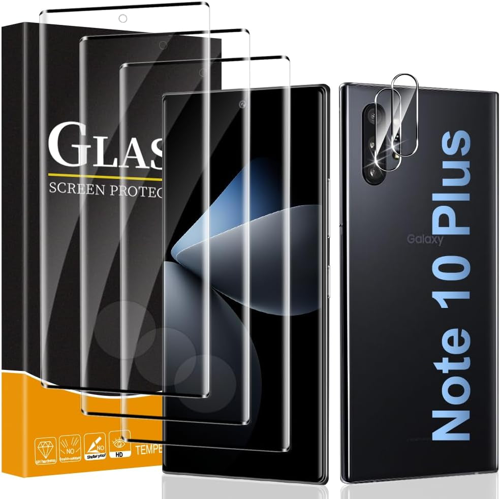 2+2 Pack Galaxy S22 Ultra 5G Privacy Screen Protector and Camera Lens Protection,Anti-Spy Tempered Glass, 3D Full Coverage, Fingerprint Unlock, Free of Bubbles for Samsung Galaxy S22 Ultra 6.8 Inch