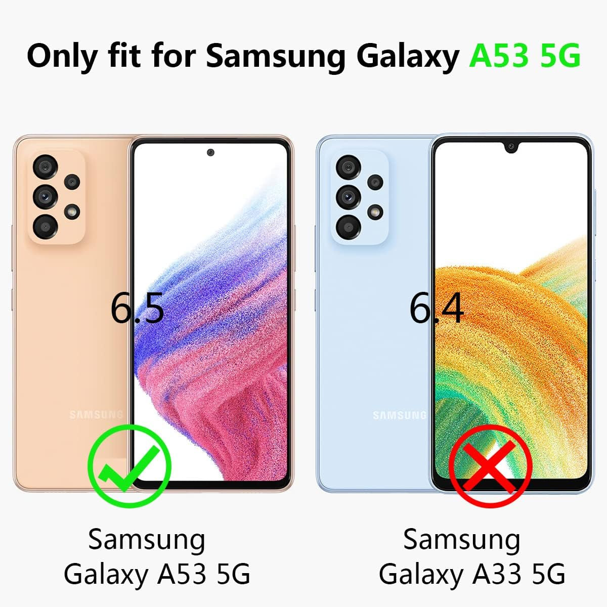 Fingic Compatible with Samsung Galaxy A53 Case Wallet, Rose Gold Marble 9 Card Holder PU Leather Detachable Wrist Strap Wallet Case for Women Cover for Samsung Galaxy A53 5G, Rose Gold