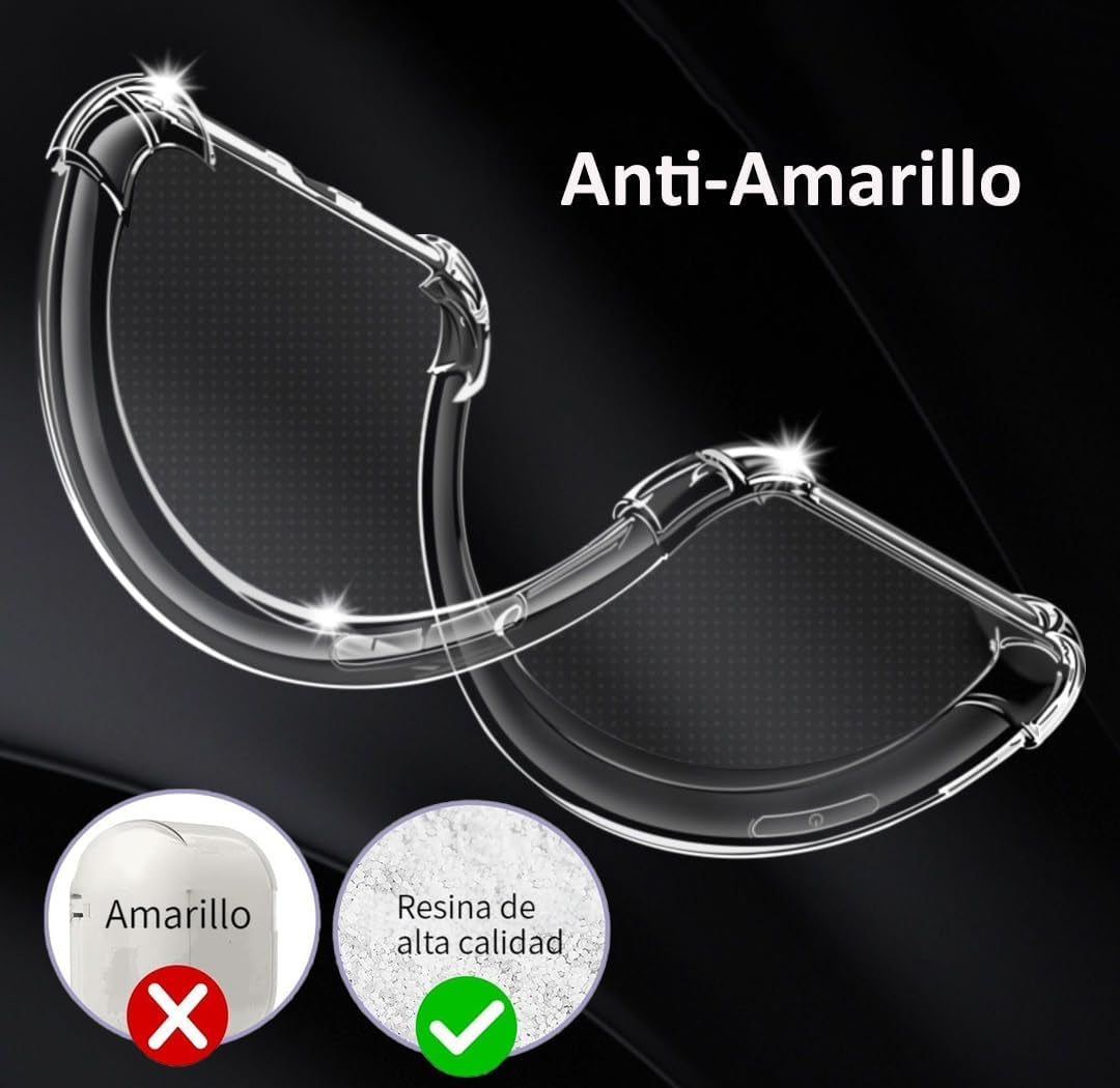 Case for Samsung Galaxy A53 5G Clear TPU Four Corners Protective Cover Transparent Soft