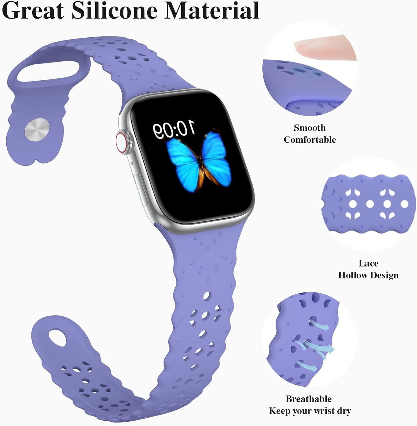 Alpine Loop - Compatible with Apple Watch Band for 49Mm 45Mm 44Mm 42Mm 41Mm 40Mm 38Mm, Nylon Solo Loop with G-Hook for Apple Watch Ultra Iwatch Series 8 7 6 5 4 3 2 1 SE (38Mm/40Mm/41Mm,