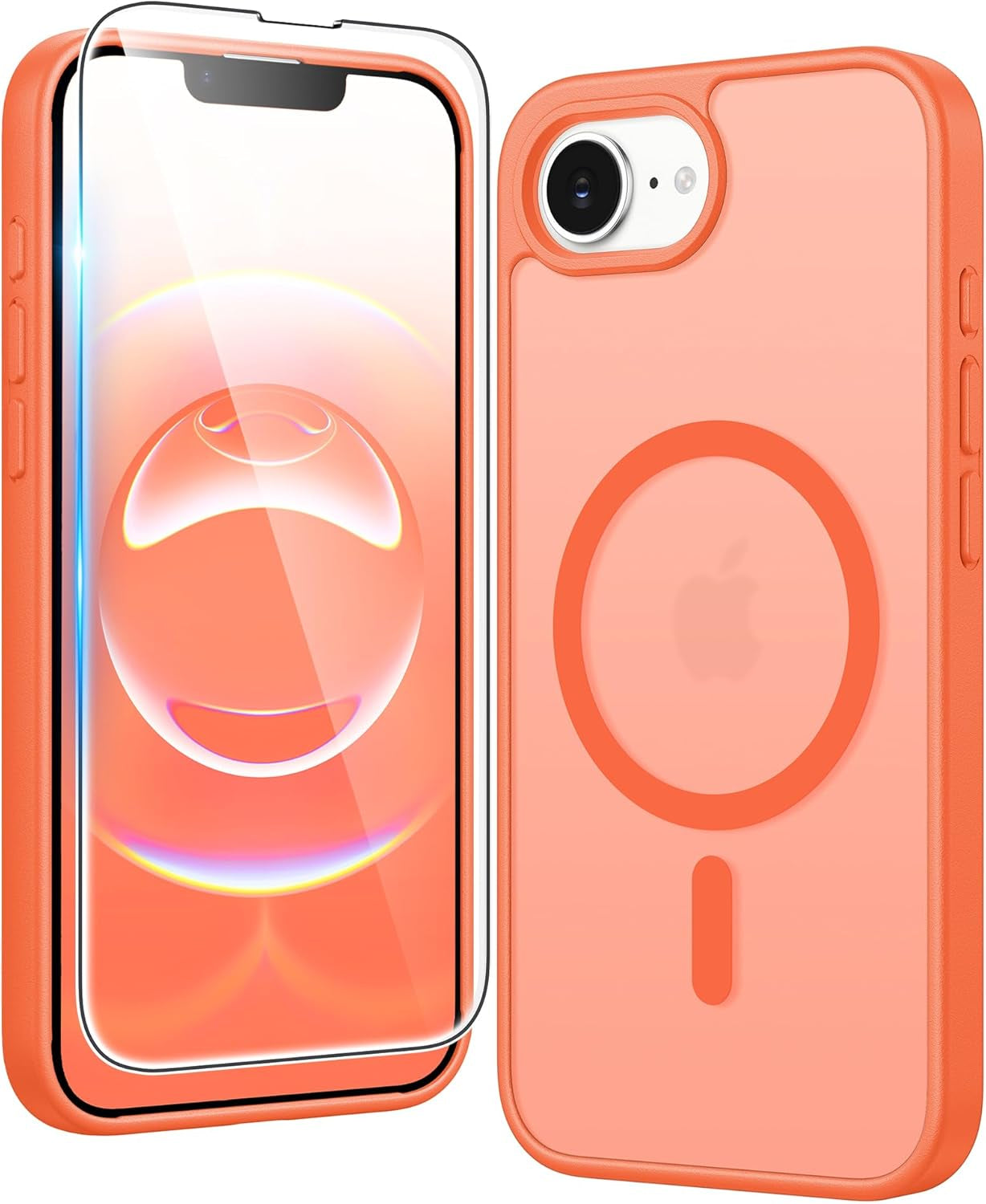 FNTCASE for Iphone 17 Pro-Max Case: Clear Magnetic Phone Cases with Screen Protector Compatible with Magsafe Slim anti Yellowing Rugged Shockproof Protective Transparent Cell Cover (A-Clear)