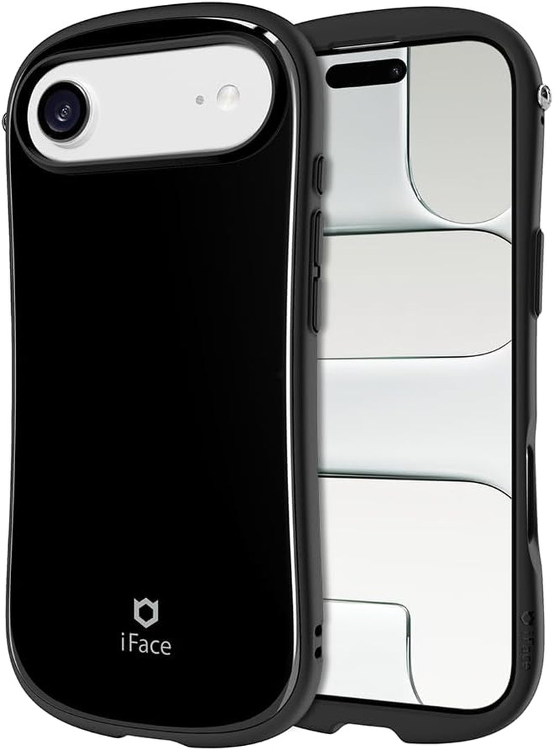 Iface Compatible with Iphone 17 Pro Max Case [First Class Magsynq][Magsafe Compatible] Ergonomic Grip Unique Design Glossy Cute Bumper Shockproof Drop Protection Hard Magnetic Cell Phone Cover - Black