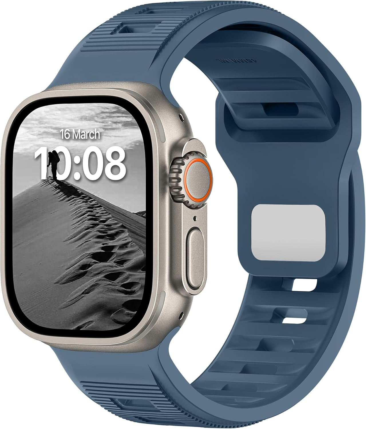 DONEGANI MC1 Sport Band Compatible with Apple Watch Bands Ultra Se 49Mm 45Mm 44Mm 42Mm 41Mm 40Mm 38Mm Men Women Series 9 8 7 6 5 4 3 2 1 Iwatch Strap Silicone Green Christmas