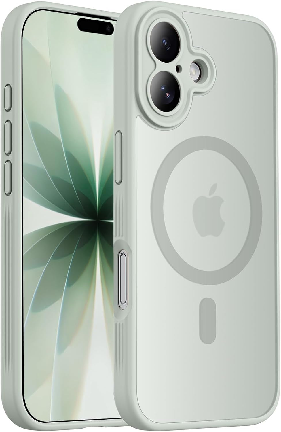 Designed for Iphone 17 Pro Max Case, Compatible with Magsafe, [Camera Protection] [15FT Military Drop Protection] Shockproof Translucent Matte Anti-Slip Phone Case, 6.9", Deep Blue