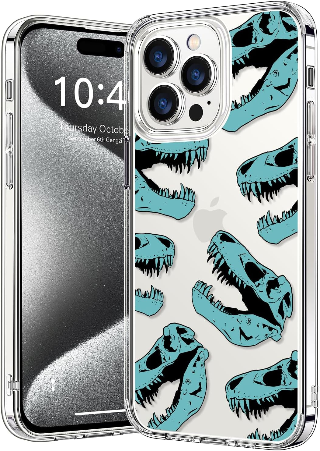 Bicol Compatible with Iphone 15 Pro Case,Crystal Clear Cover with Fashionable Designs for Girls Women,Slim Fit Shockproof Protective Acrylic Phone Case 6.1 Inch,Beautiful Elephant  bicol   