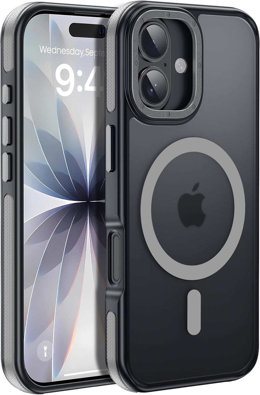 For Iphone 17 Pro Max Case with Camera Lens Protector[10Ft Military-Grade Protection] Compatible with Fit Magsafe Shockproof Slim Thin Cover Case for Iphone 17 Pro Max 6.9 Inch, Orange Bumper