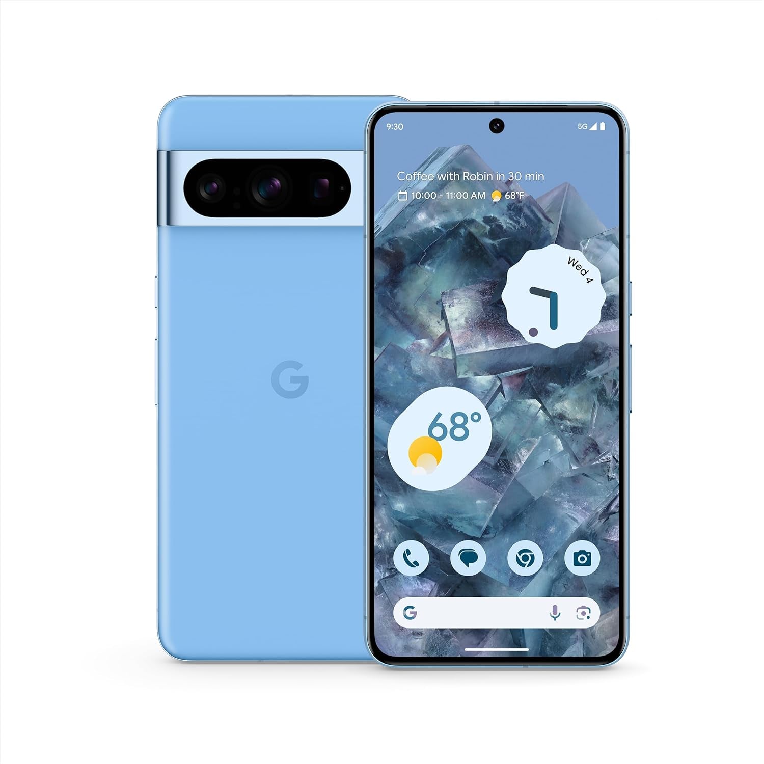 Google Pixel 8 Pro - Unlocked Android Smartphone with Telephoto Lens and Super Actua Display - 24-Hour Battery - Bay - 128 GB  Google Bay Phone Only 512 Gb