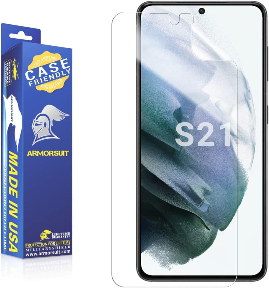 Armorsuit 2 Pack for Samsung Galaxy S24 Ultra Screen Protector (6.8") Case Friendly Militaryshield HD Clear Film - Made in USA
