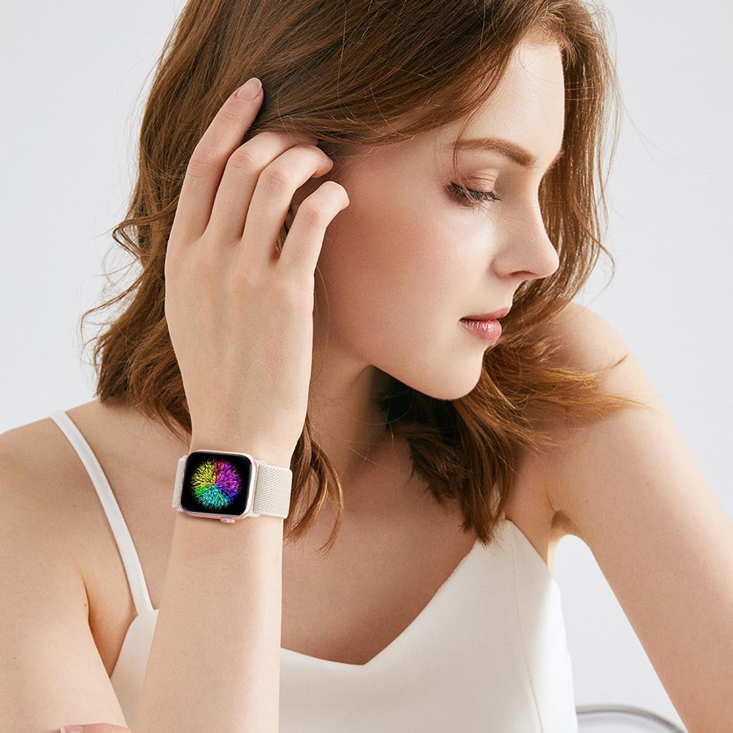 12 Pack Stretchy Nylon Bands Compatible with Apple Watch Band 40Mm 45Mm 44Mm 41Mm 38Mm 49Mm 42Mm for Women Men,Elastic Solo Loop Braided Straps for Iwatch Band Series 9 SE 8 7 6 5 4 3 2 1 Ultra 2/1