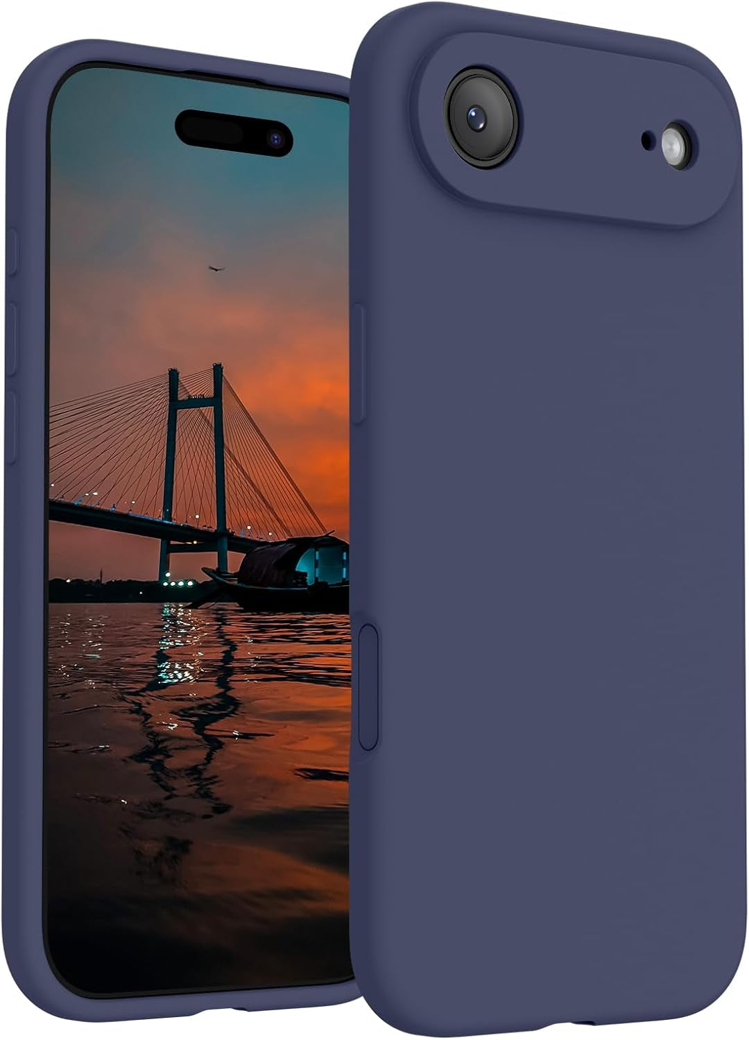 Firenova Magnetic for Iphone 17 Pro Case, Compatible with Magsafe, [Integrated Silicone Camera Control Button] [Camera Protection] Anti-Scratch Microfiber Lining Phone Case, 6.3", Black