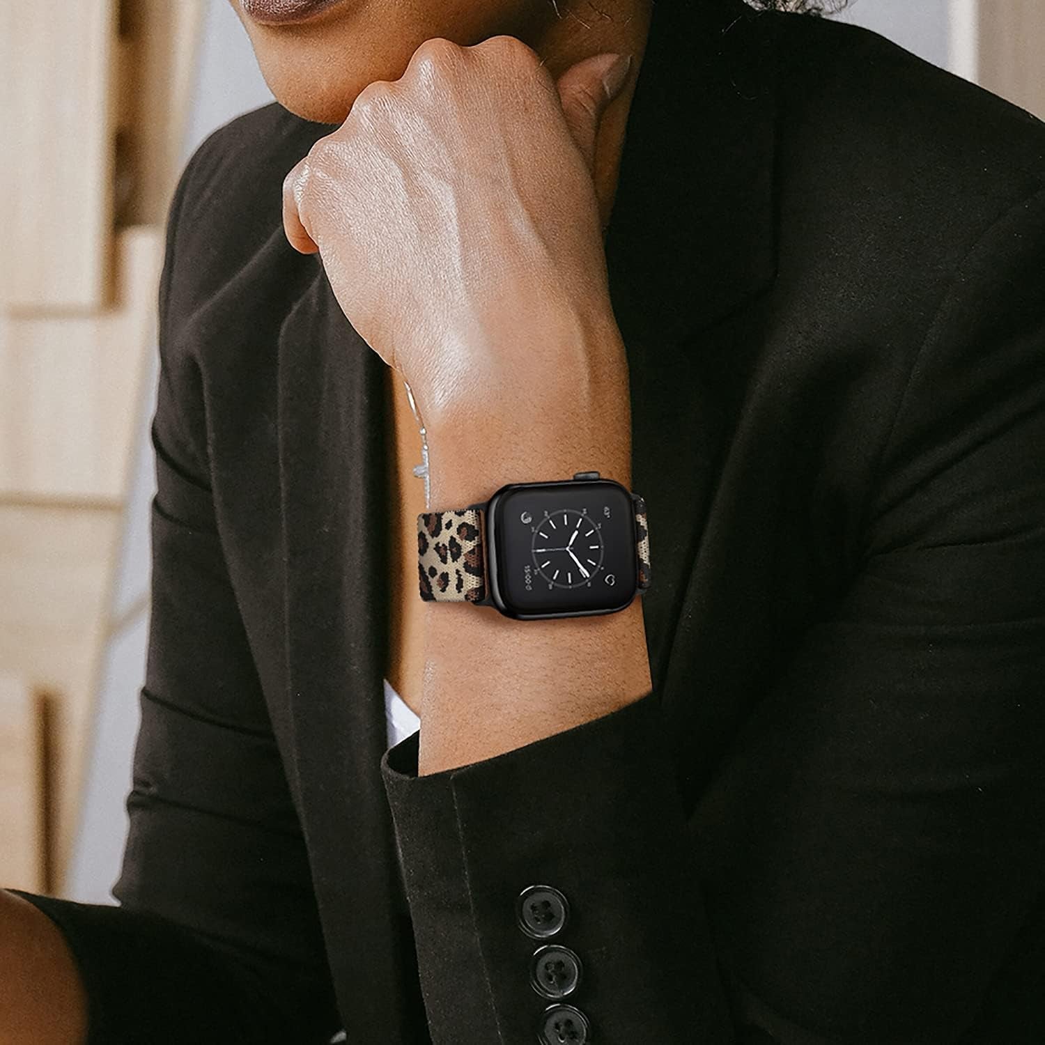 12 Pack Stretchy Nylon Bands Compatible with Apple Watch Band 40Mm 45Mm 44Mm 41Mm 38Mm 49Mm 42Mm for Women Men,Elastic Solo Loop Braided Straps for Iwatch Band Series 9 SE 8 7 6 5 4 3 2 1 Ultra 2/1