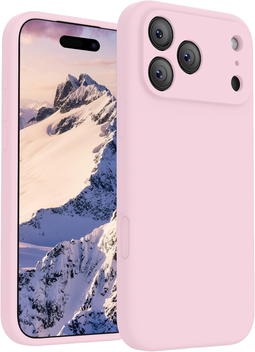 Firenova Magnetic for Iphone 17 Pro Case, Compatible with Magsafe, [Integrated Silicone Camera Control Button] [Camera Protection] Anti-Scratch Microfiber Lining Phone Case, 6.3", Black