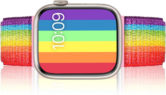 Durable and Breathable Sport Nylon Loop Band Compatible with Apple Watch Bands for Men Women 49Mm 45Mm 44Mm 42Mm, Lightweight Soft Strap for Iwatch Series Ultra 2 Ultra 9 8 7 6 5 4 3 2 1 SE