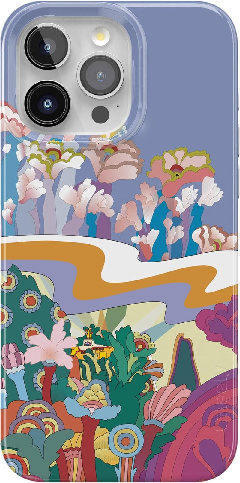 Casely Iphone 15 Pro Case | Field of Flowers | Pastel Floral | Classic Case | Compatible with Magsafe and Action Button  Casely   