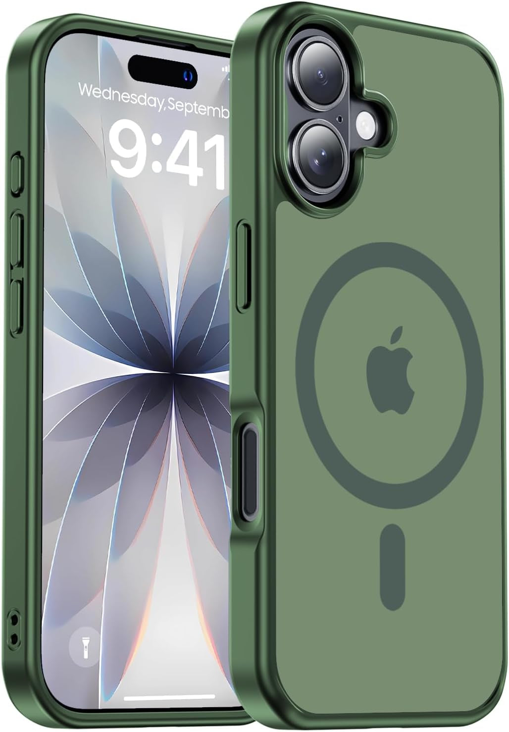 For Iphone 17 Pro Max Case with Camera Lens Protector[10Ft Military-Grade Protection] Compatible with Fit Magsafe Shockproof Slim Thin Cover Case for Iphone 17 Pro Max 6.9 Inch, Orange Bumper