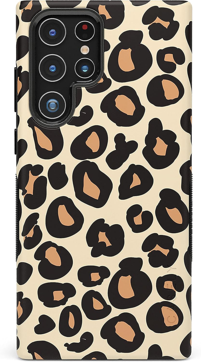 Casely Galaxy S22 Ultra | Opposites Attract | Day & Night Colorblock Mountains Samsung Case