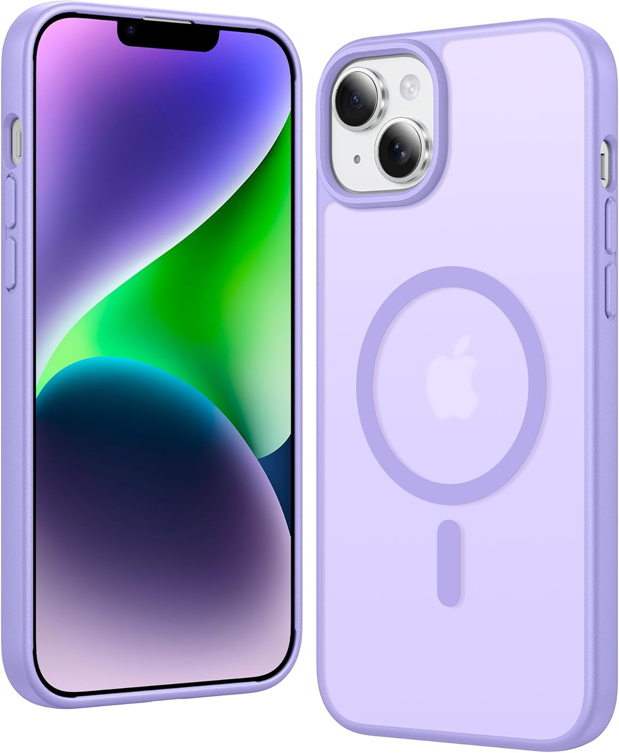 FNTCASE for Iphone 17 Pro-Max Case: Clear Magnetic Phone Cases with Screen Protector Compatible with Magsafe Slim anti Yellowing Rugged Shockproof Protective Transparent Cell Cover (A-Clear)