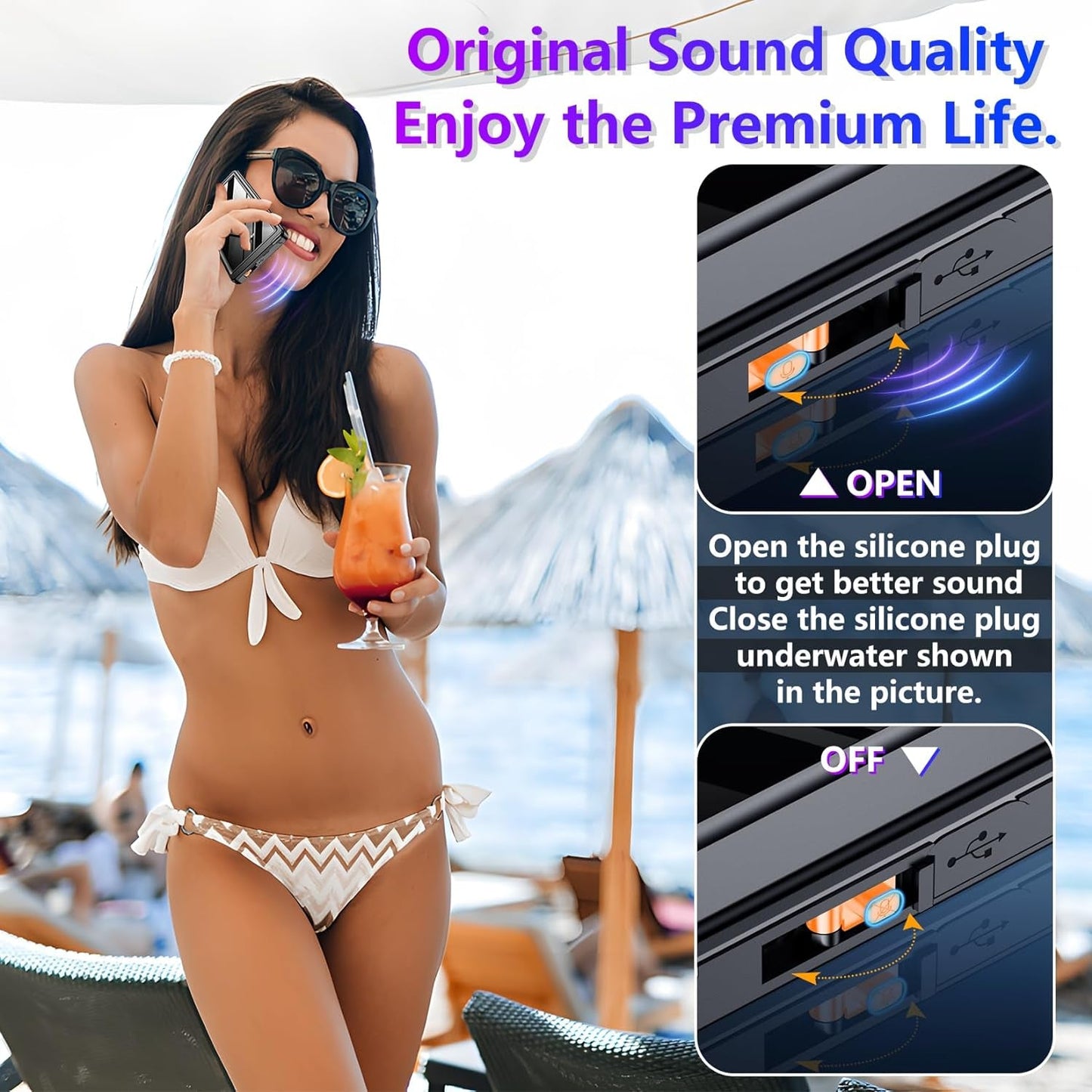 2024 New for Samsung Galaxy S23 Ultra Case Waterproof, [Military Grade Shockproof][Built-In Screen Protector & Glass Camera Protector][Ip68 Underwater][Dustproof][Dropproof] Full Body Phone Case 6.8"