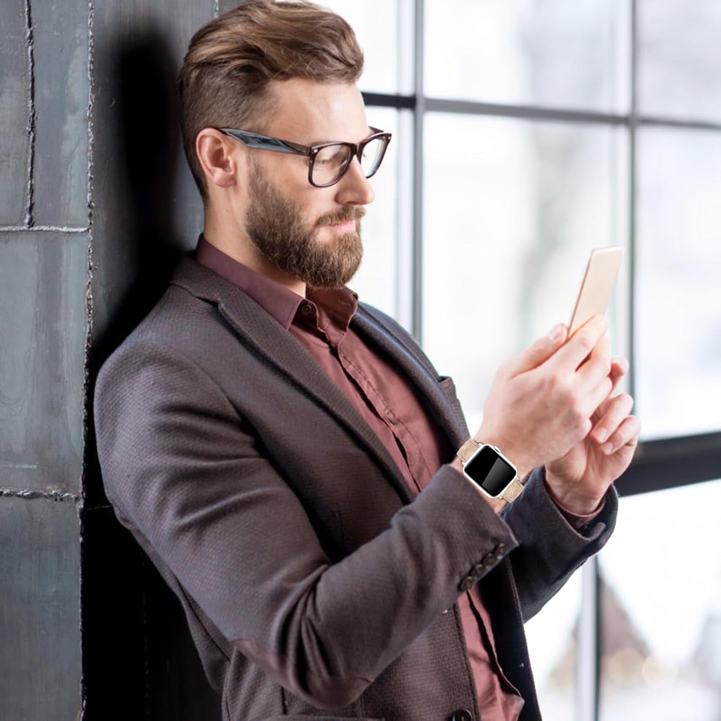 Designer Luxury Band Compatible with Apple Watch Band 45Mm 44Mm 42Mm 49Mm 38Mm 40Mm 41Mm Women Men, Soft Leather Strap Replacement Wristbands for Apple Watch Ultra and Iwatch 9 8 7 6 5 4 3 2 1 SE