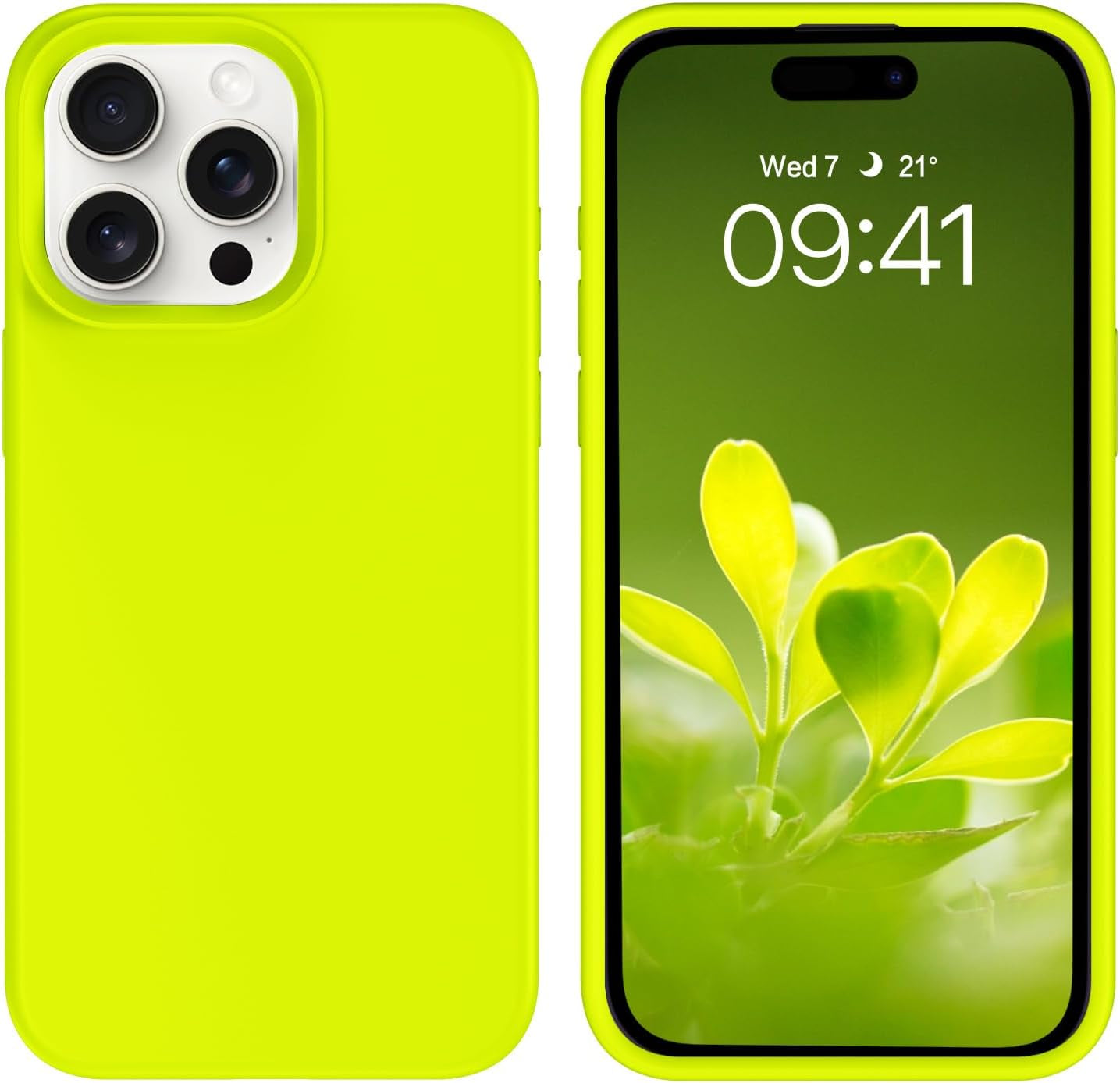 BENTOBEN for Iphone 15 Pro Case, Iphone 15 Pro Phone Case, Soft Silicone Gel Bumper Shockproof Phone Case, Anti-Scratch Protective Case Cover with Microfiber Lining for Iphone 15 Pro 6.1", Hot Pink  BENTOBEN   