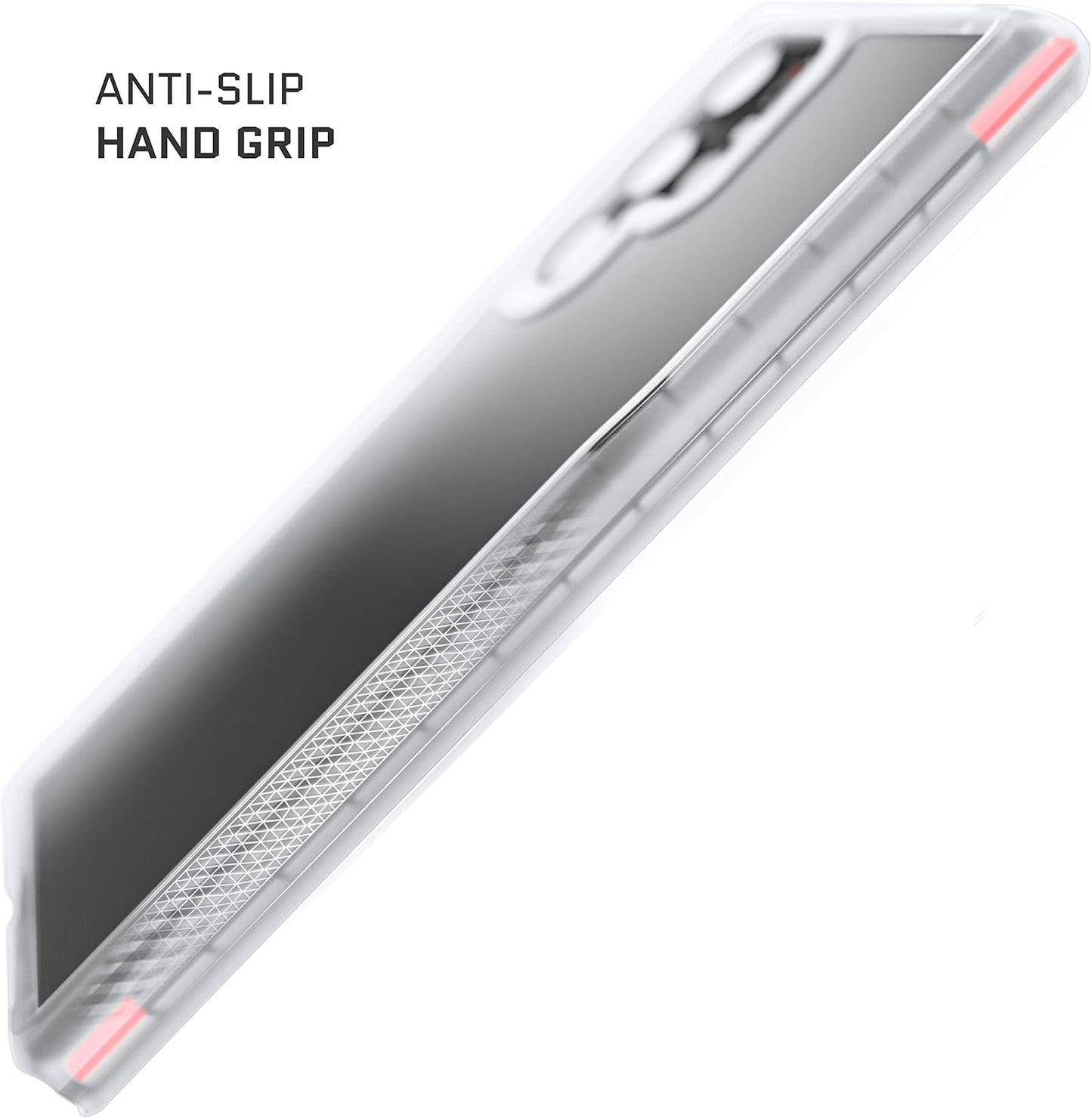 Ghostek COVERT S22 Ultra Case Clear with Spen Stylus Access and Shockproof Protection Premium Slim Lightweight Design Protective Phone Cover Designed for 2022 Samsung Galaxy S22Ultra 5G (6.8") (Clear)