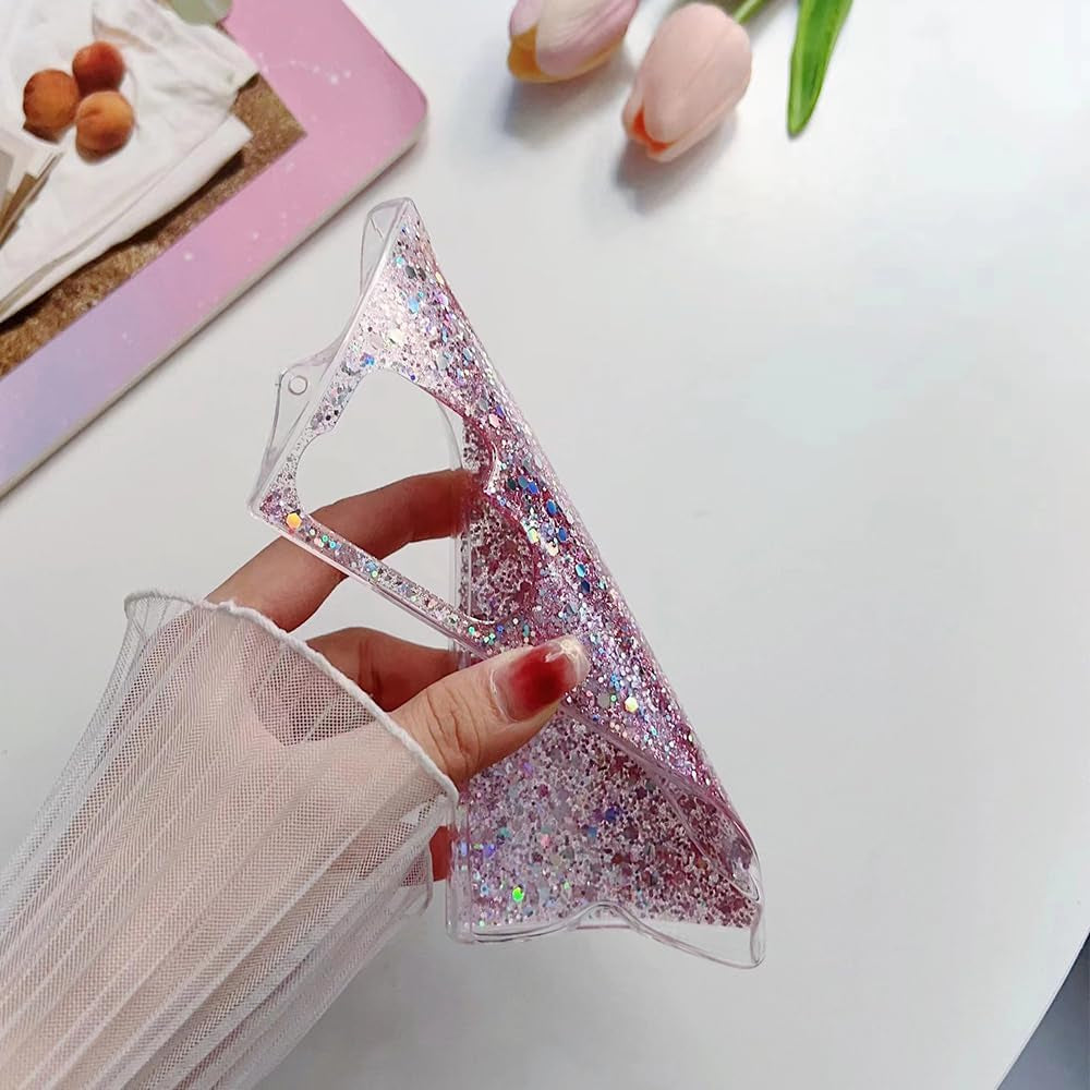 Case for Samsung Galaxy A53 5G Case Glitter Bling for Women Girls Sparkle Cover Cute Protective Phone Cases (Gold)