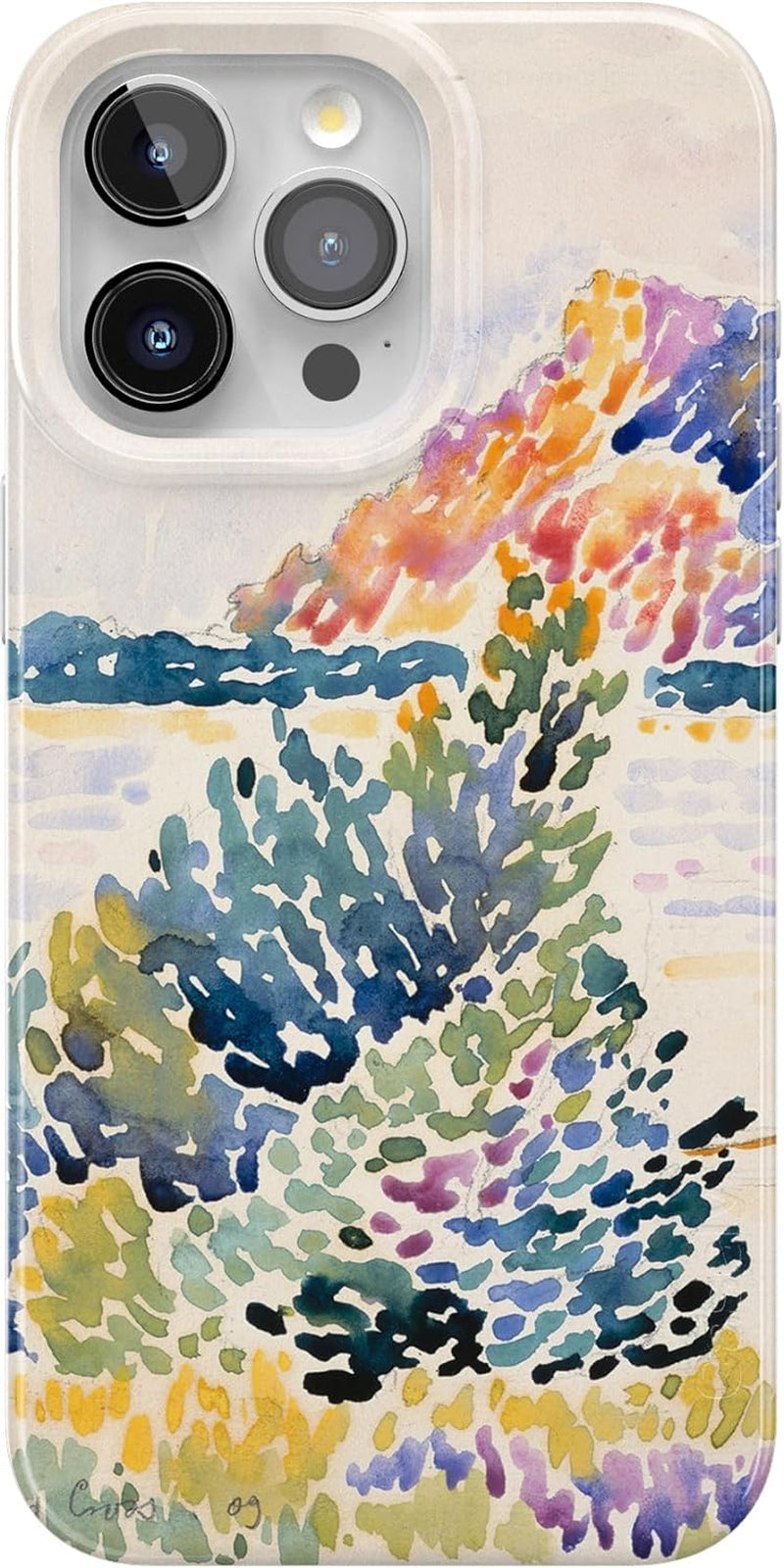 Casely Iphone 15 Pro Case | Field of Flowers | Pastel Floral | Classic Case | Compatible with Magsafe and Action Button  Casely The Met Museum | Cap Nègre Watercolor  