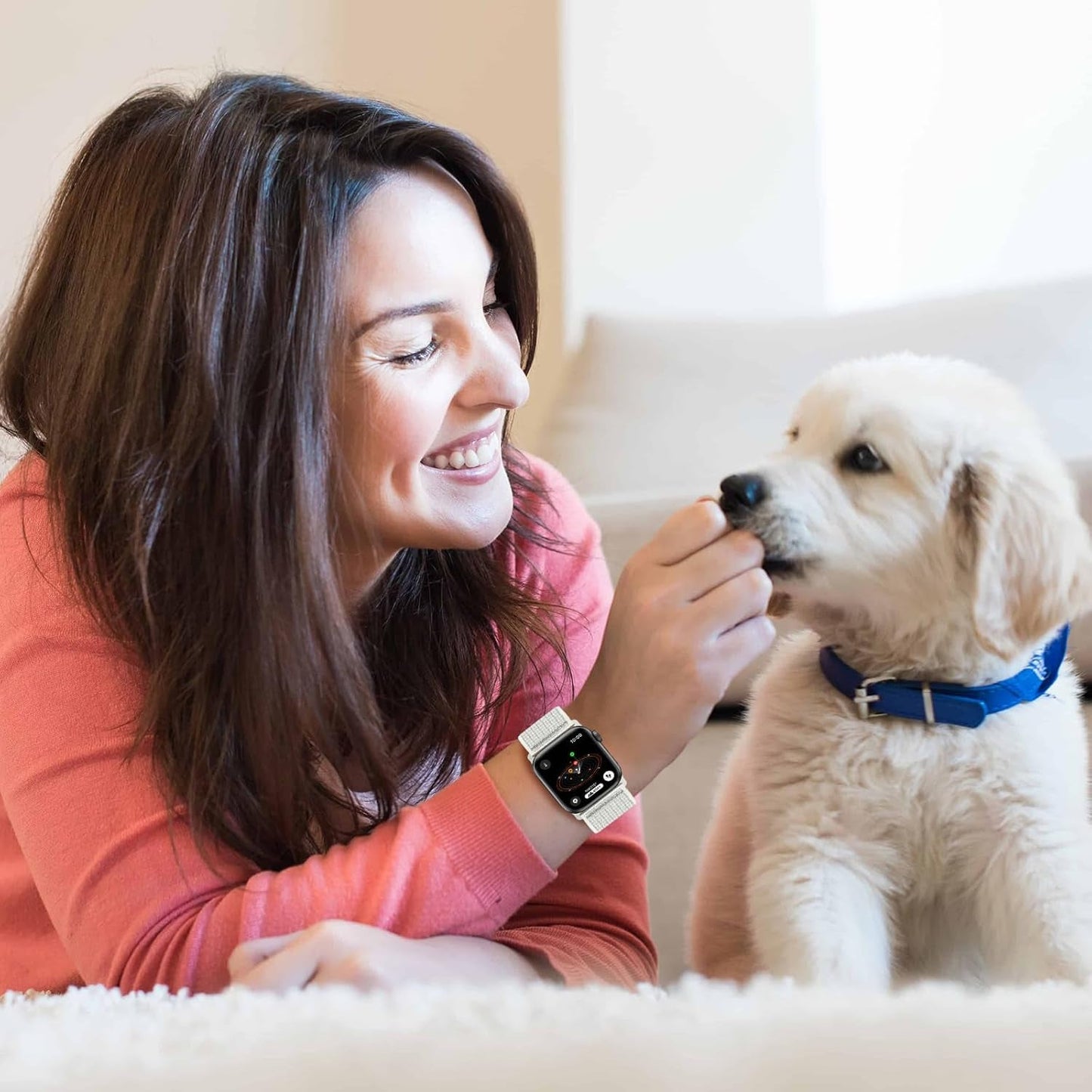 DOBSTFY Bands Compatible with Apple Watch Band 40Mm 38Mm 41Mm 42Mm 44Mm 45Mm 49Mm for Women Men,Nylon Watch Band for Iwatch Series 9 8 7 6 5 4 3 2 SE Ultra/Ultra 2