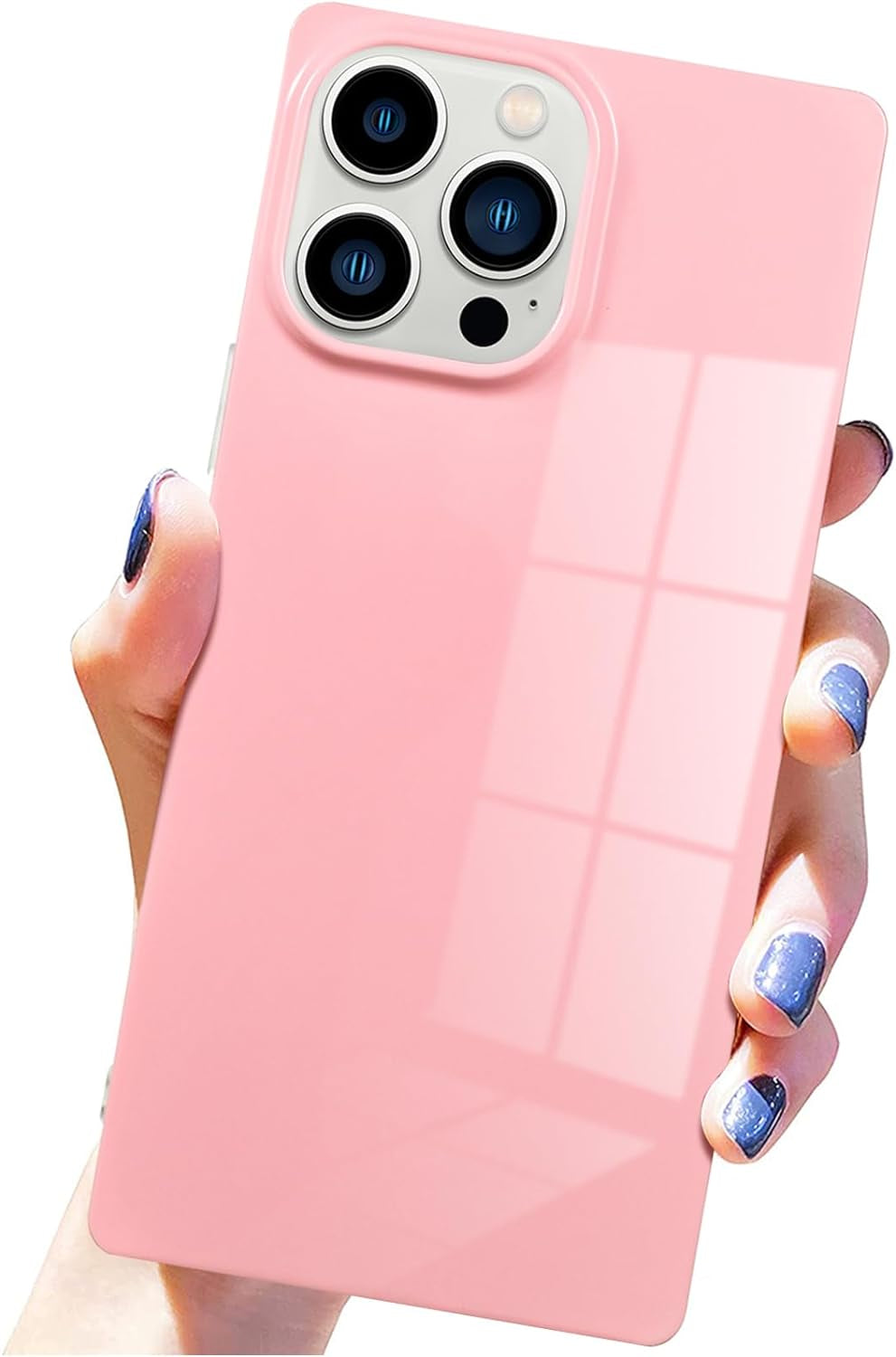 Pevezeda Neon Series Designed for Iphone 15 Pro Max Case 6.7 Inch, Cute Retro Bright Design Shockproof Phone Cases for Women Girls [Square Edge Design] [Reinforced Corners Protection], Lavender  Pevezeda   