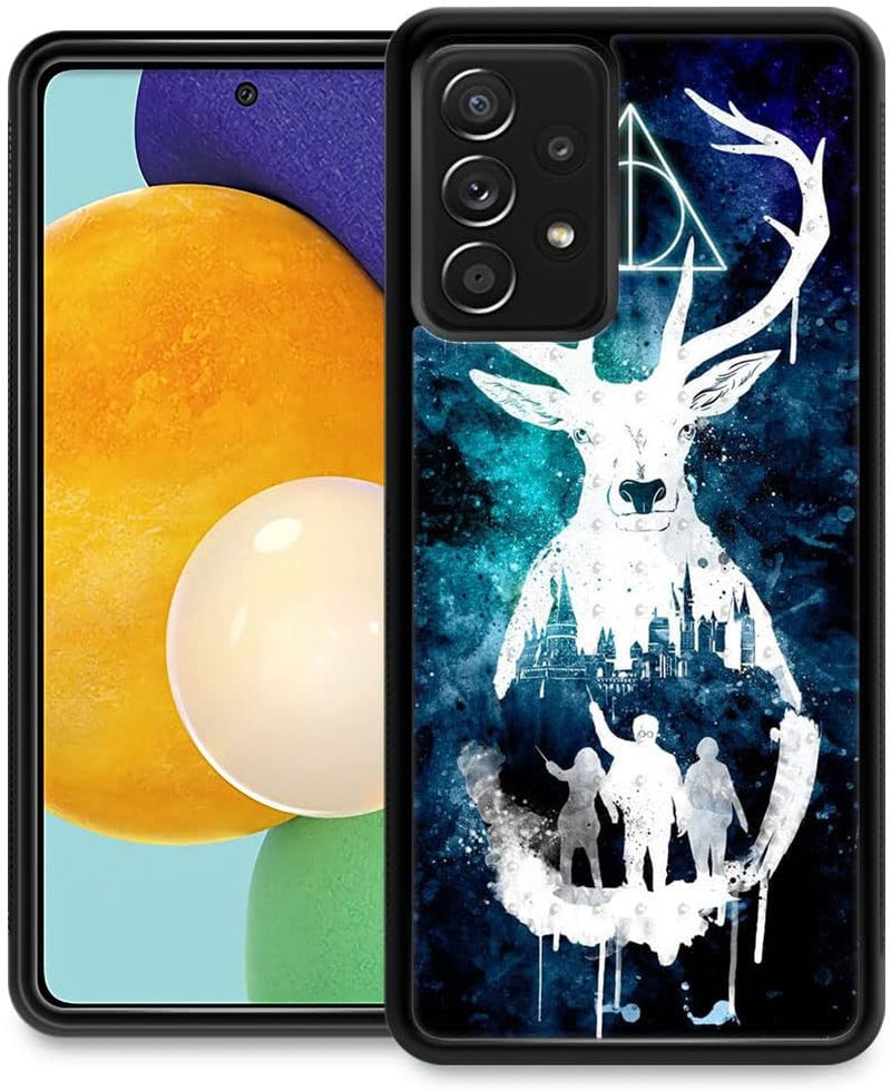 CARLOCA Case Compatible with Samsung Galaxy A53 5G Case,Animation Cartoon 1356 Pattern Design Shockproof Plexiglass Scratch Resistant Hard Case for Samsung Galaxy A53 5G