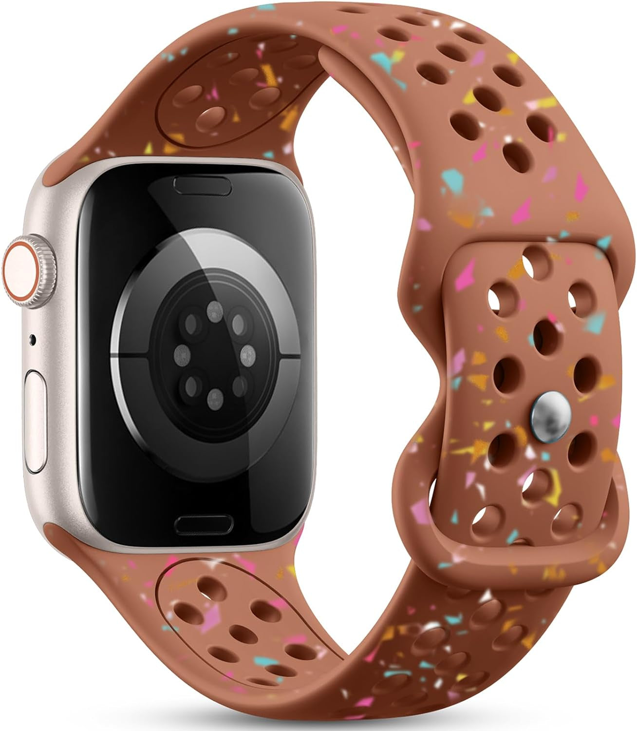 GEAK Nature Friendly Bands Compatible with Apple Watch Band 40Mm 38Mm 44Mm 42Mm 41Mm 45Mm 49Mm Women Men, Breathable Sport Replacement Iwatch Bands Compatible for Iwatch Ultra 2 Series 9 8 7 6 5 4 3 SE