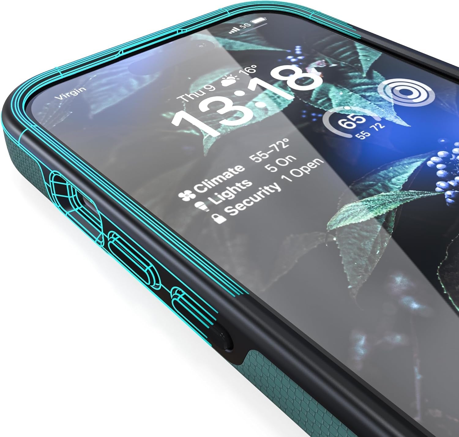 Crave Dual Guard for Iphone 15 Pro Case, Compatible with Magsafe Shockproof Protection Dual Layer Case for Apple Iphone 15 Pro (6.1") - Forest Green  Crave   