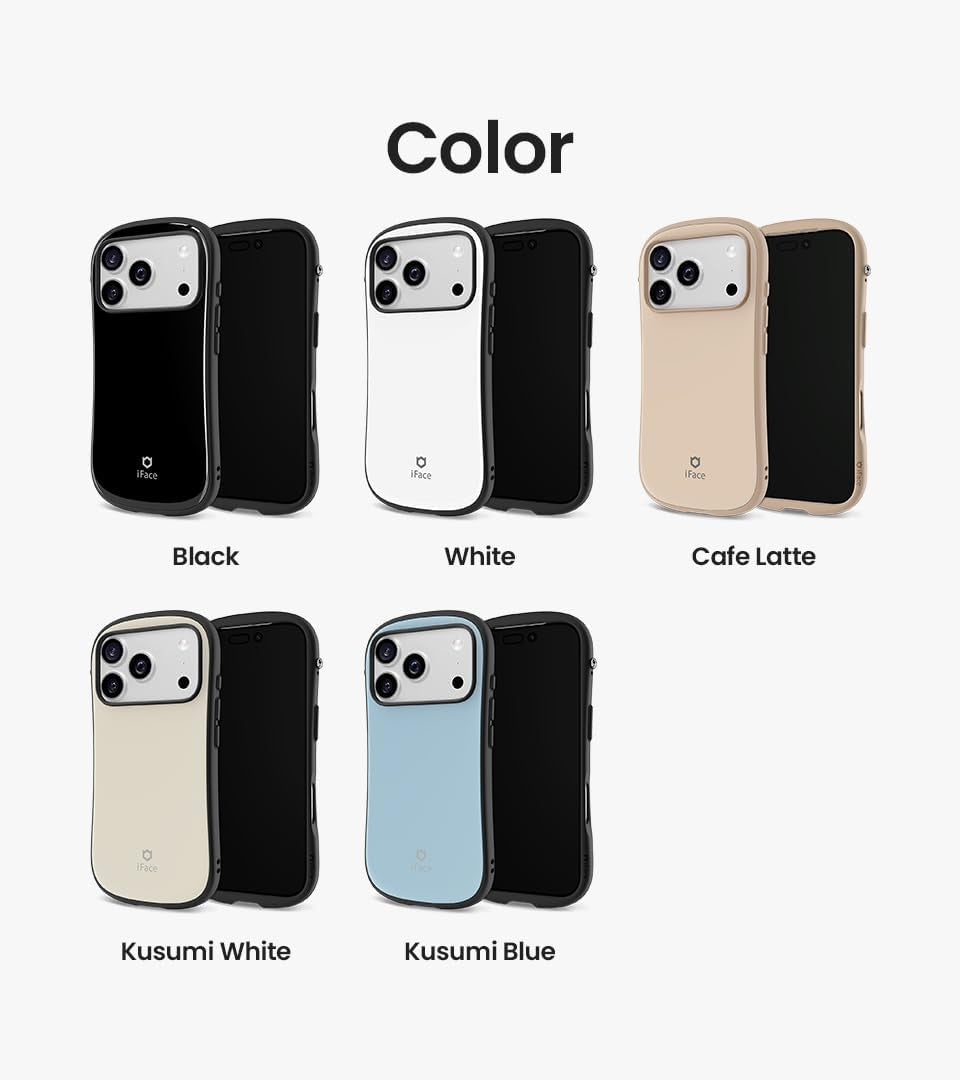 Iface Compatible with Iphone 17 Pro Max Case [First Class Magsynq][Magsafe Compatible] Ergonomic Grip Unique Design Glossy Cute Bumper Shockproof Drop Protection Hard Magnetic Cell Phone Cover - Black