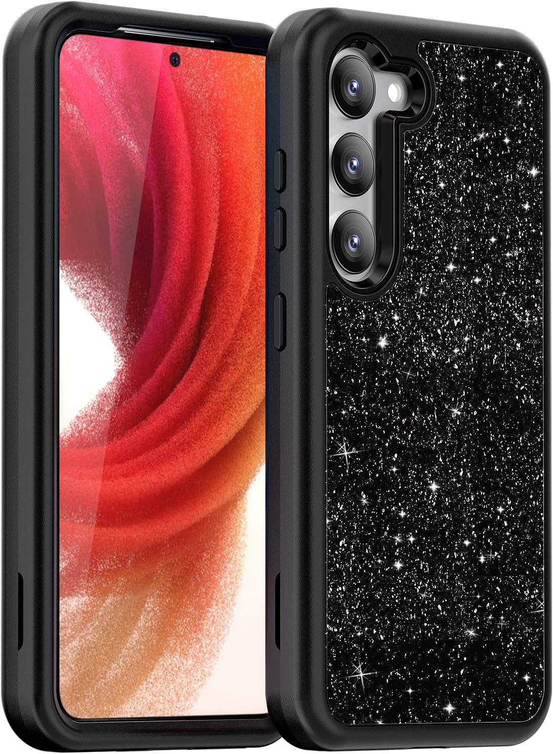 Aicase for Samsung Galaxy S23 plus Case Clear Full Body Rugged With[Tempered Screen Protector] Bumper Slim Soft Silicone Heavy Duty Protection Shockproof Cover for Samsung S23 plus Case 6.6" 2023_3