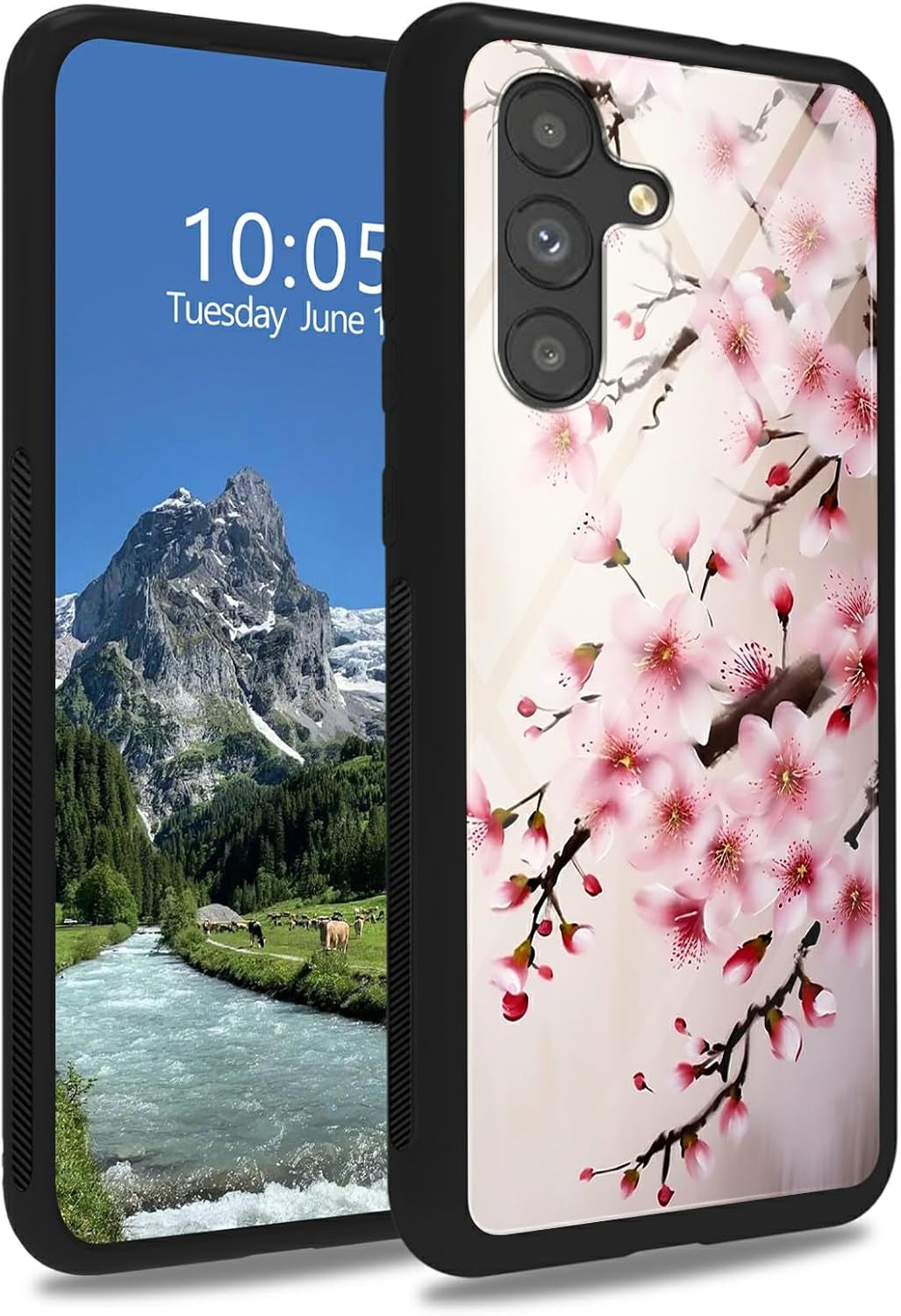 Case for Samsung Galaxy A14 5G,Galaxy A14 5G Case,Tempered Glass Back Cover Soft TPU Bumper Fashion Men Women Phone Case Shockproof Protective Cover for Samsung A14 5G,Astronaut