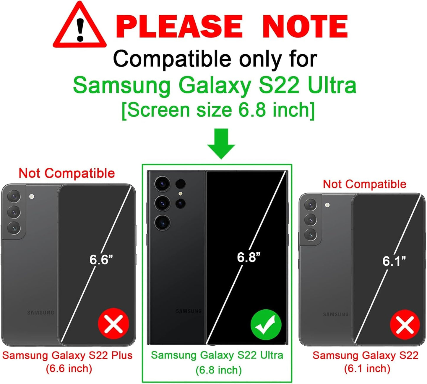 Cute Glitter Neon Case for Samsung Galaxy S22 Ultra Case, Slim Silicone Protective Sparkly Bling Phone Case for Women Girls (Bright Green)