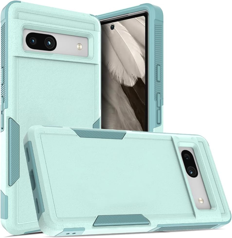 Case for Pixel Fold 5G, Shockproof, Strong and Durable Phone Protective Case for Google Pixel Fold 2023, Black  WOGROO Light Blue Pixel 7A 