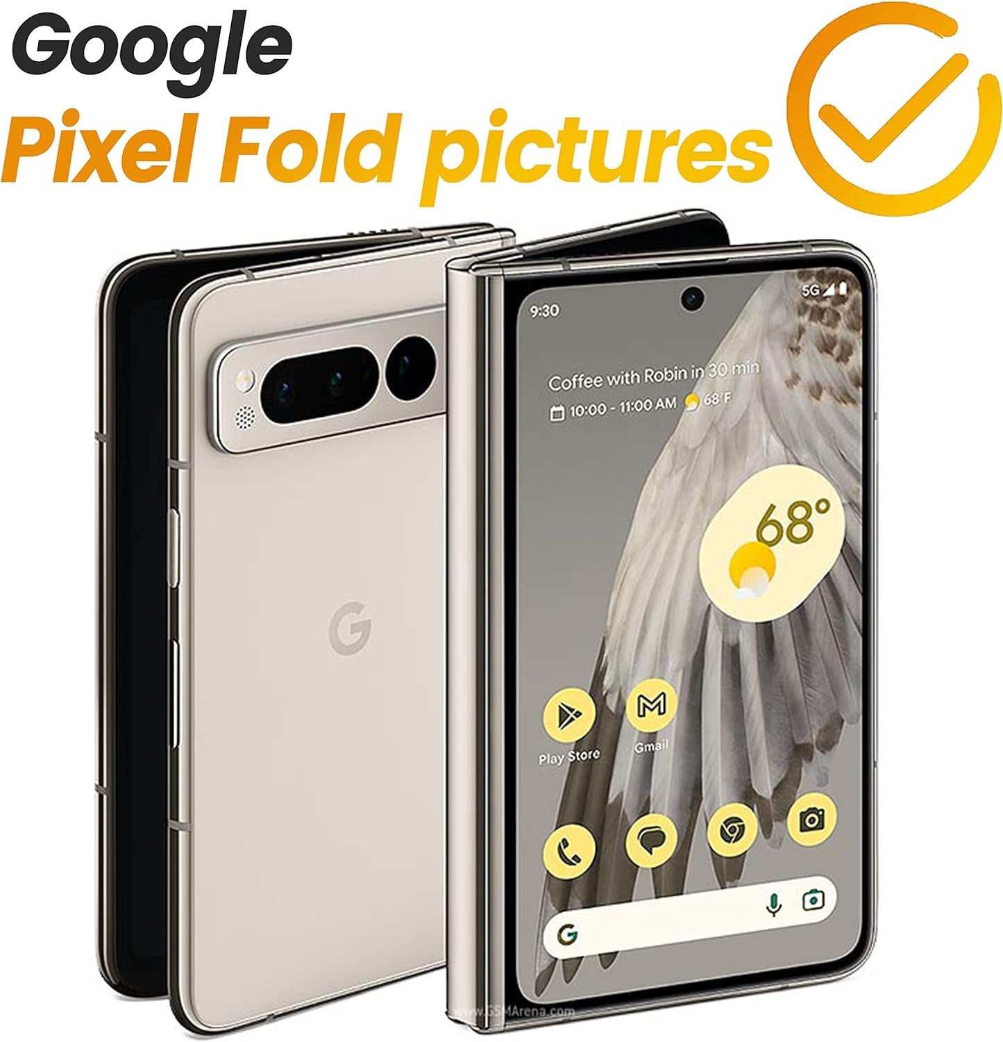 Google Pixel Fold Case with Hinge Protection, Build-In [ Front Screen Protector ] [ Foldable Kickstand & Camera Cover ] Hard PC Full Body Protection for Pixel Fold 5G, Green  X-FOUR   