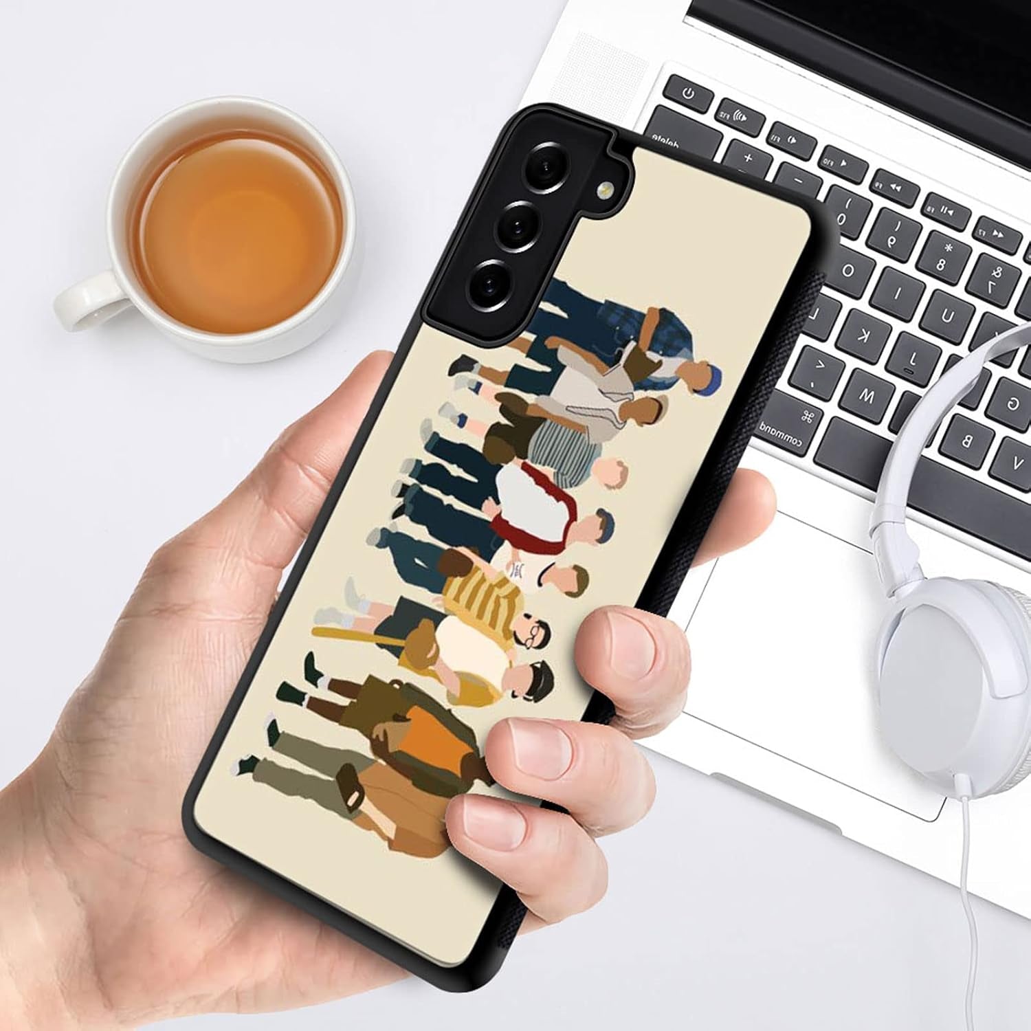 Compatible with Samsung Galaxy S22 plus Case with a Group of Baseball Boys Pattern Design Plastic Samsung Galaxy S22 plus Case TPU Bumper Protective Case Samsung Galaxy S22 Plus