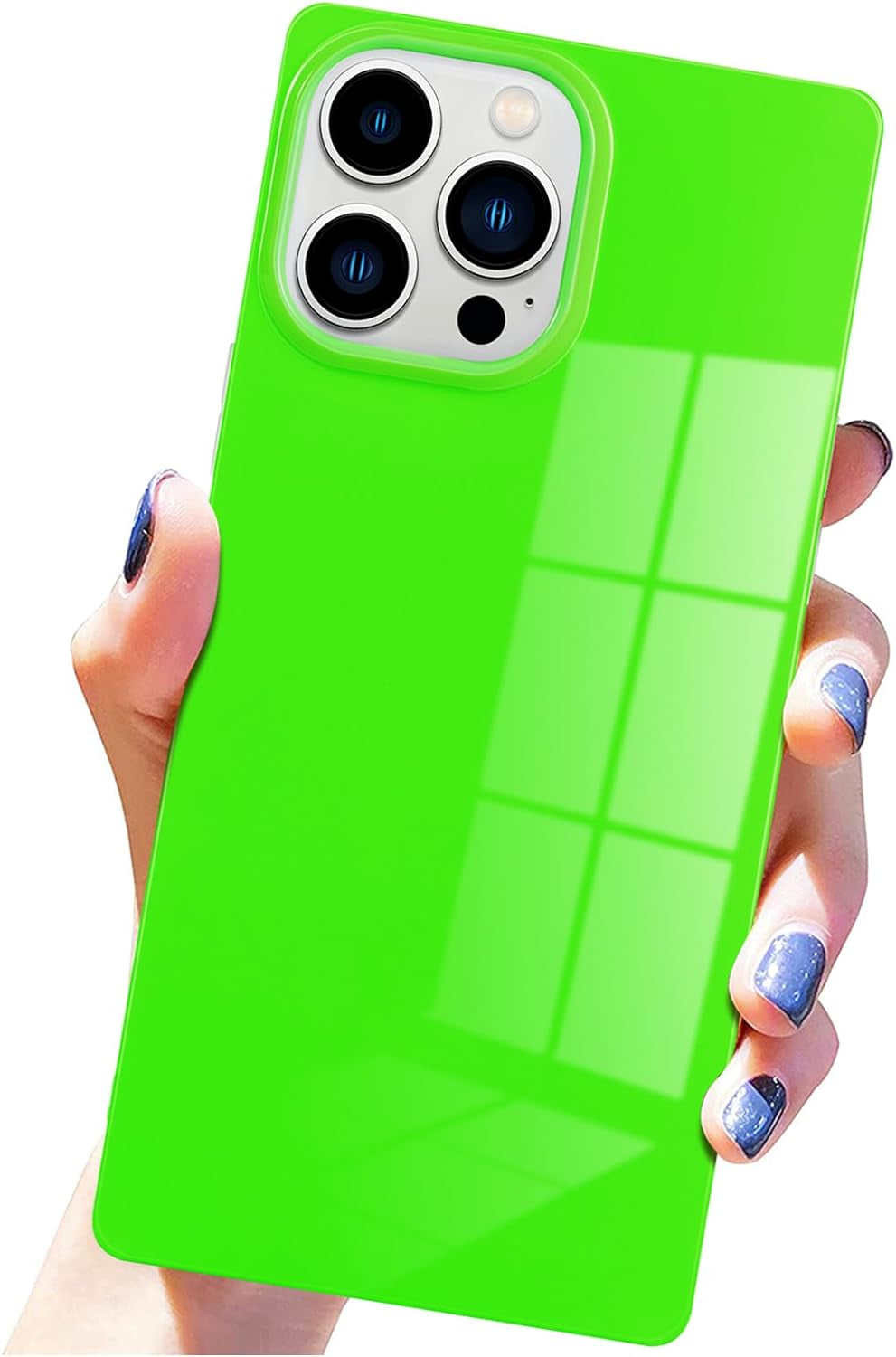 Pevezeda Neon Series Designed for Iphone 15 Pro Max Case 6.7 Inch, Cute Retro Bright Design Shockproof Phone Cases for Women Girls [Square Edge Design] [Reinforced Corners Protection], Lavender  Pevezeda   