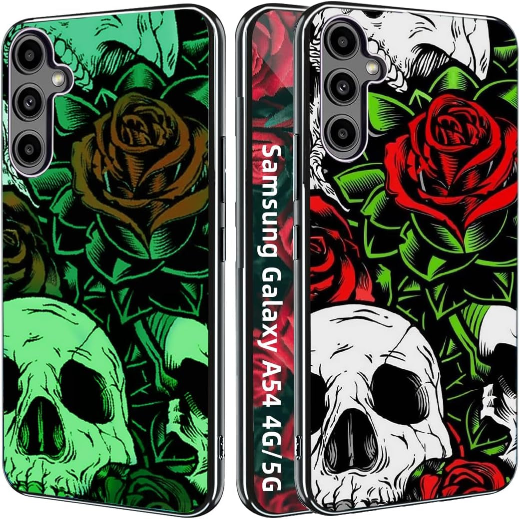 For Samsung Galaxy A13 Case, Slim Fit Glow in the Dark Hybrid Hard PC Soft TPU Bumper Shockproof Drop Protective Girls Women Men Phone Cover for Samsung Galaxy A13 5G Case.-6.5" Inch. Blue