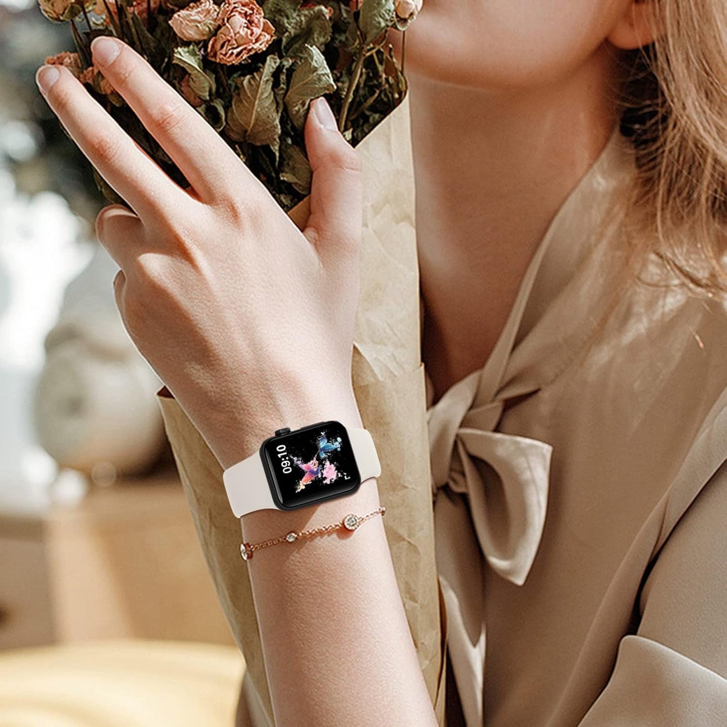 18 Pack Sport Bands Compatible with Apple Watch Band 38Mm 40Mm 41Mm 42Mm 44Mm 45Mm 49Mm, Soft Silicone Waterproof Strap Replacement Wristbands for Iwatch Series 9 8 7 6 5 4 2 1 SE Women Men