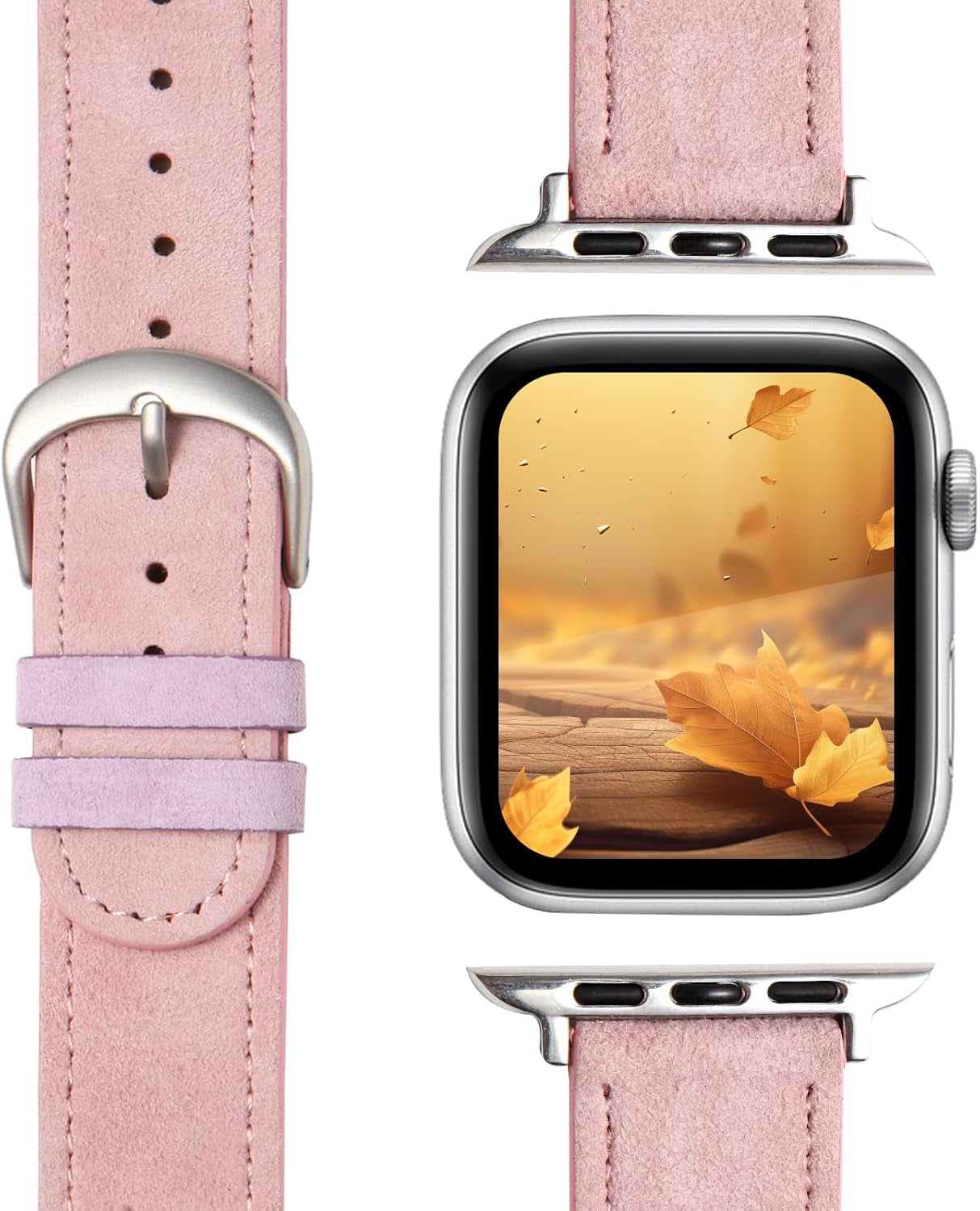 Designer Luxury Band Compatible with Apple Watch Band 45Mm 44Mm 42Mm 49Mm 38Mm 40Mm 41Mm Women Men, Soft Leather Strap Replacement Wristbands for Apple Watch Ultra and Iwatch 9 8 7 6 5 4 3 2 1 SE