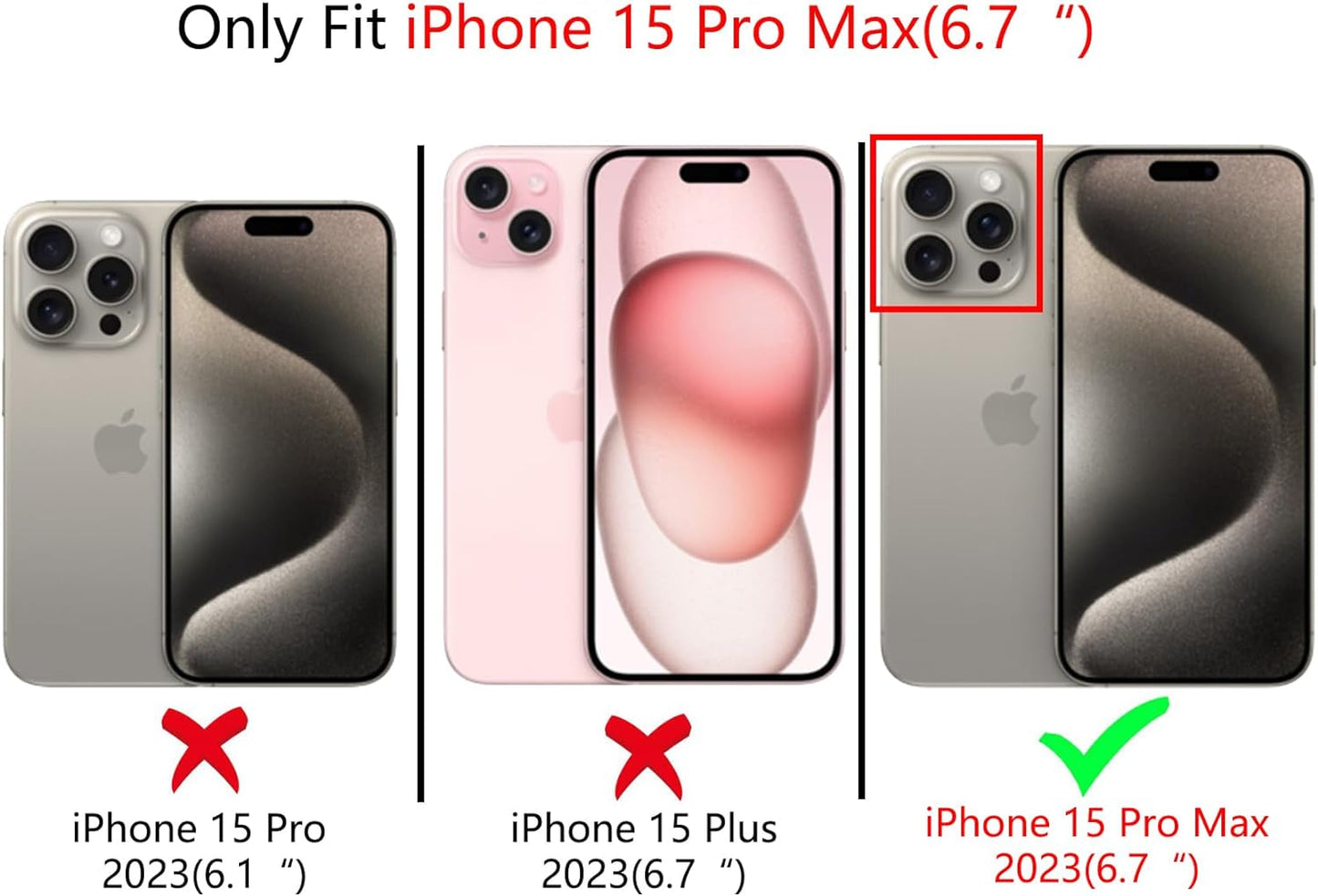 Fycyko Magnetic Case for Iphone 15 Pro Max with Holder Stand,Rhinestone Glitter Plated Bling Luxury Phone Case（Compatible with Magsafe） Shockproof Kickstand Design for Iphone 15 Pro Max-Pink  Fycyko   