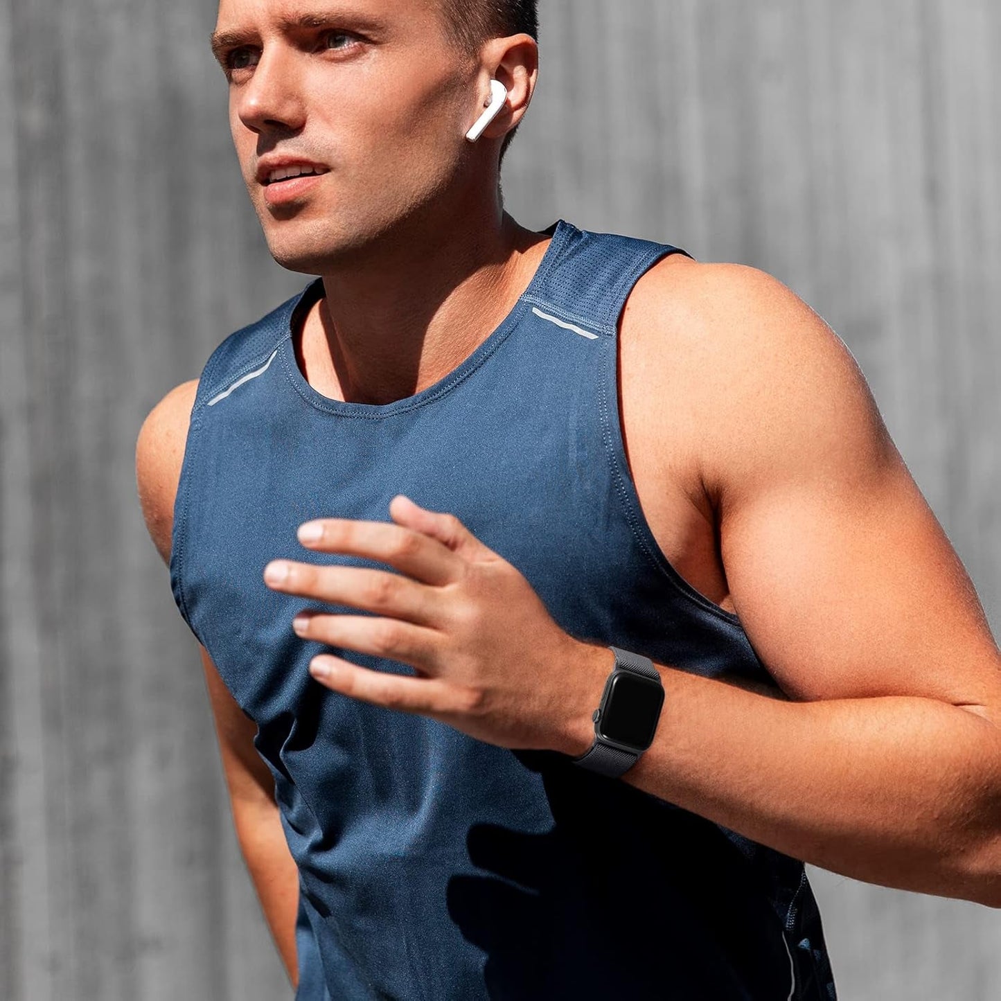 10 Pack Stretchy Nylon Bands Compatible with Apple Watch Band 44Mm 45Mm 49Mm 42Mm 40Mm 38Mm 41Mm Women Men, Elastic Sport Apple Watch Band Strap for Iwatch Series 8 7 6 5 4 3 2 1 SE Ultra