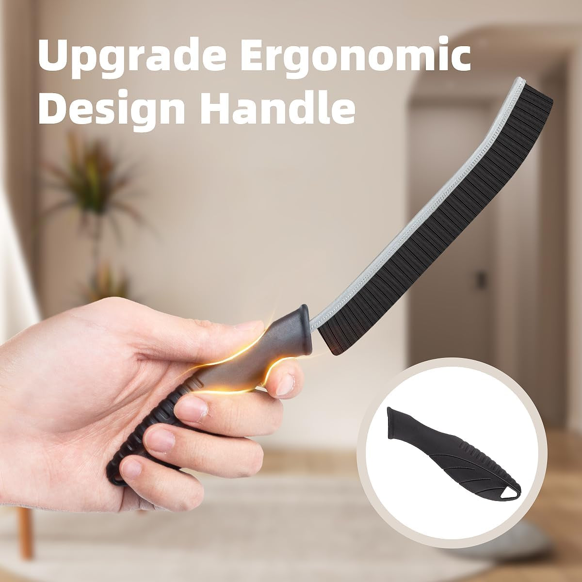 Sxhyf Cleaning Brush - Hard Bristle Crevice Cleaning Brush, Multifunctional Gap Cleaning Scrub Brush, Cleaning Tools for Household Use, Home, Kitchen, Bathroom, Window, Vehicle, Faucets, Toilet, Grout  SXhyf   