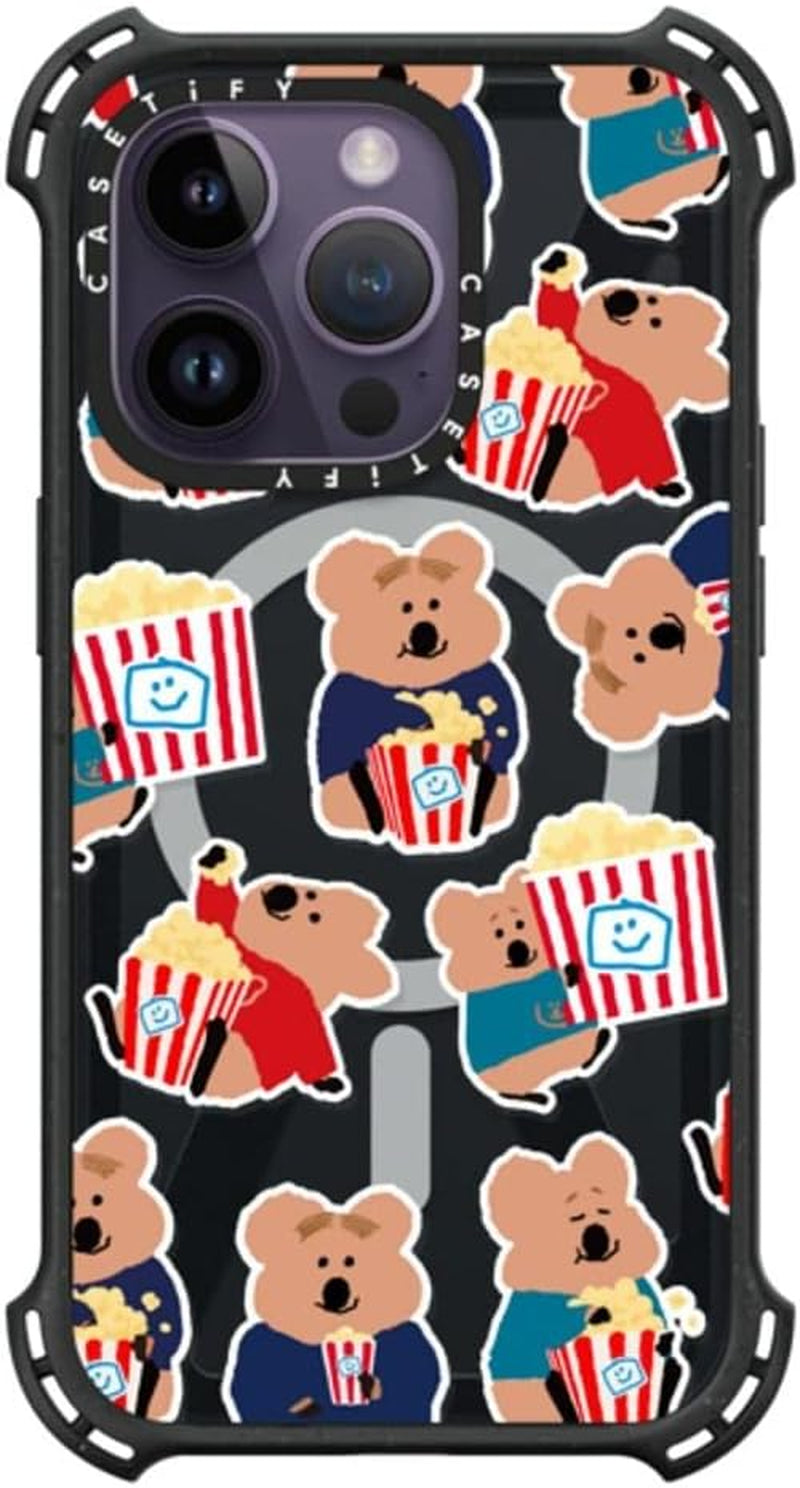 Casetify Bounce Iphone 14 Pro Case [6X Military Grade Drop Tested / 21.3Ft Drop Protection/Compatible with Magsafe] - PP-0008 - Triple Black  CASETiFY   